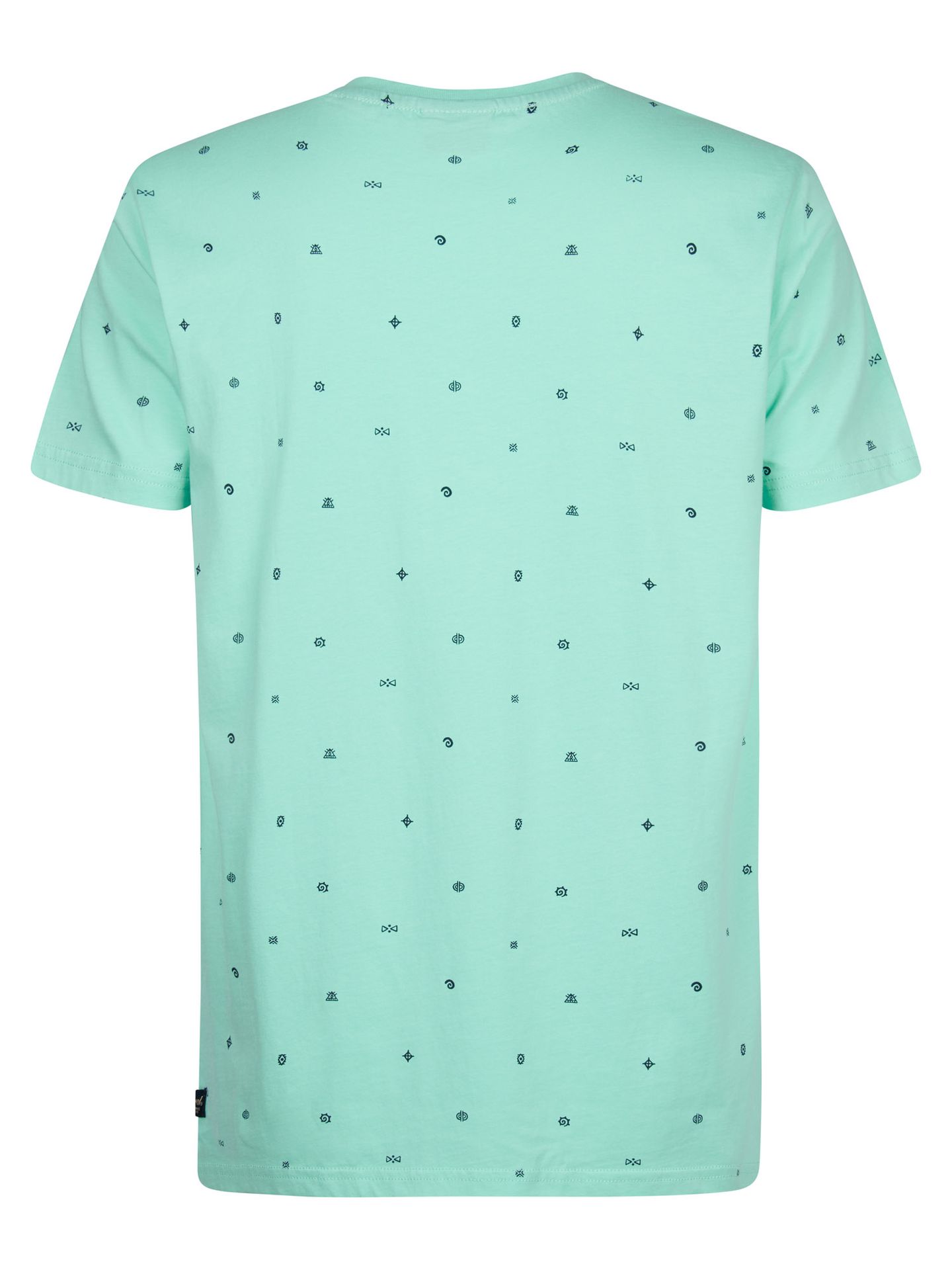 Petrol Industries Men T-Shirt SS AOP 6182 green aqua 2900164267098