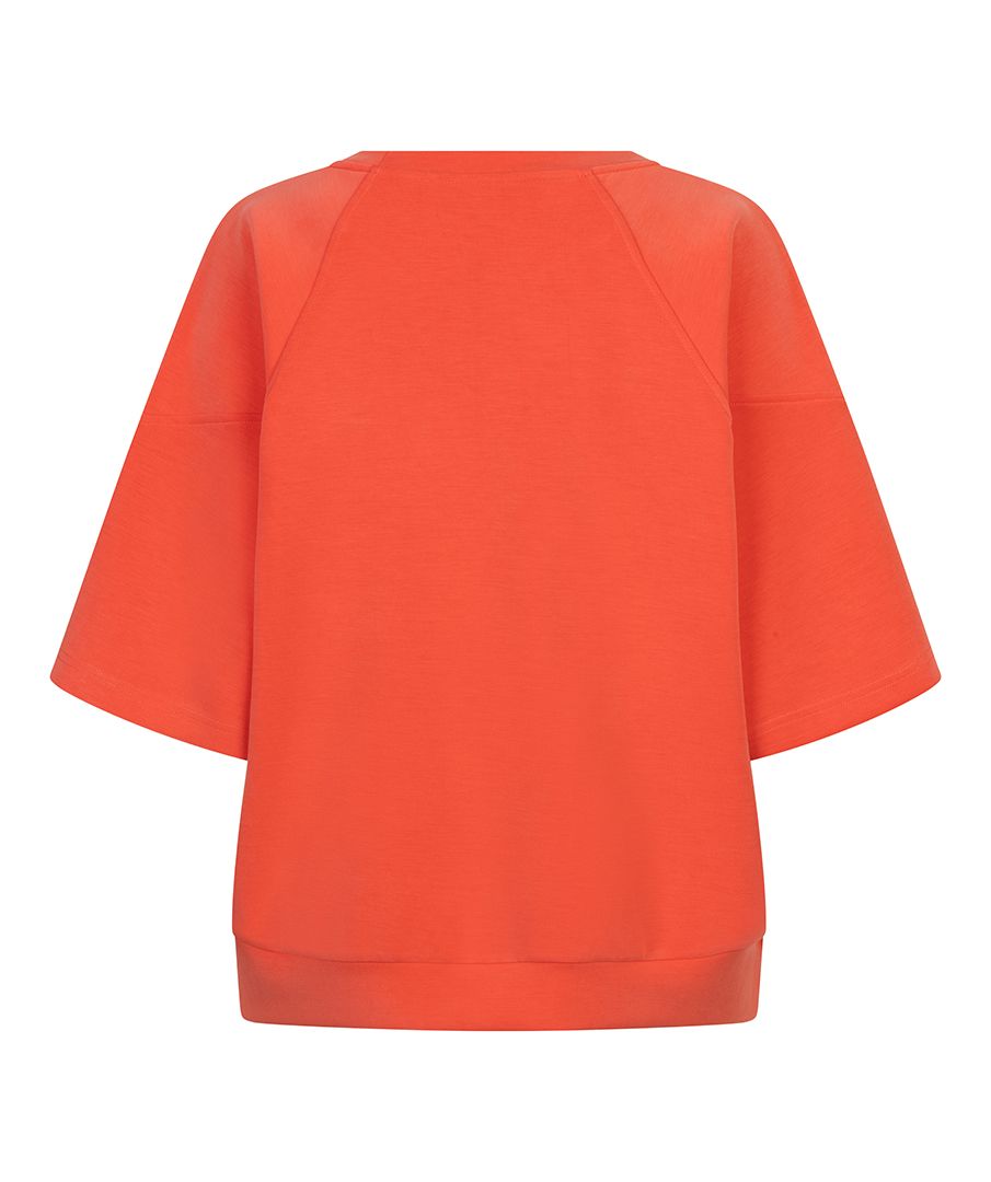 Esqualo Sweater raglan s/slve Modal 479 chili red 2900164269047