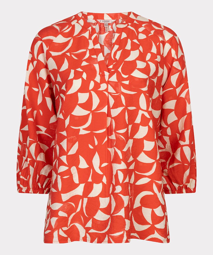 Esqualo Blouse raglan Scarlet Graphic 999 print 2900164271149