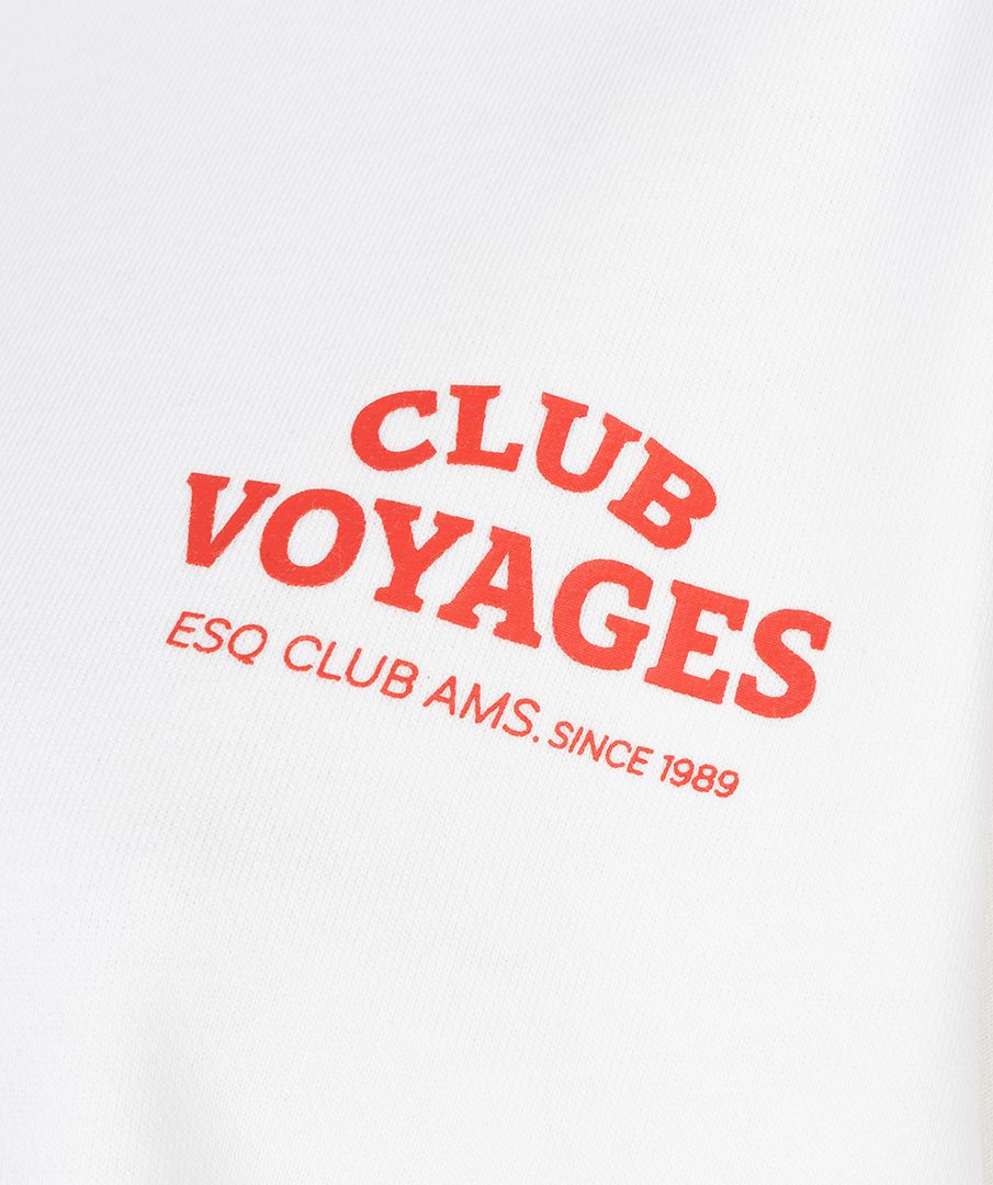 Esqualo Sweater 'cities' 976 off white / red 2900164273068