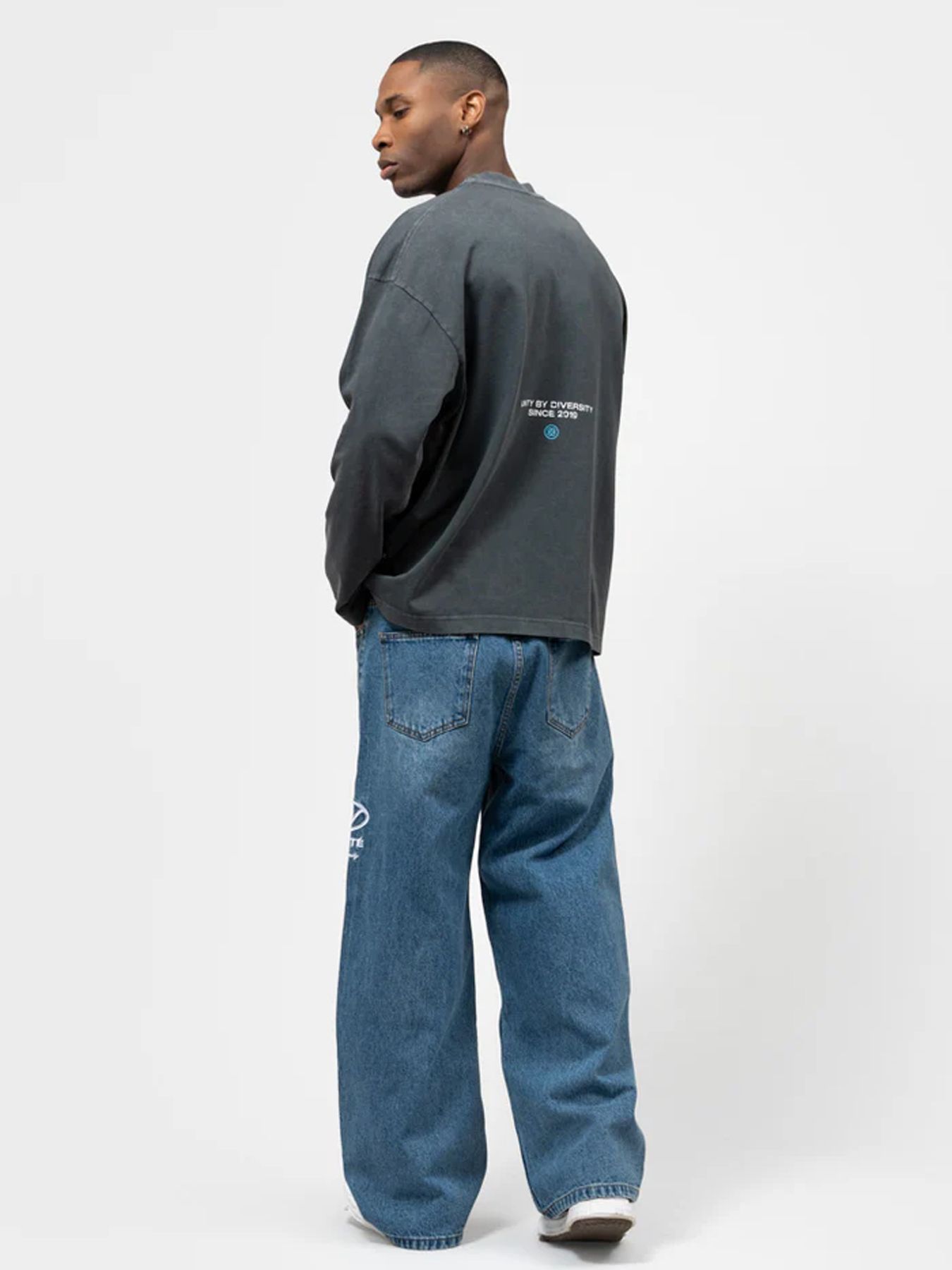 Equalité Elan oversized longsleeve tee Grey 2900164278049