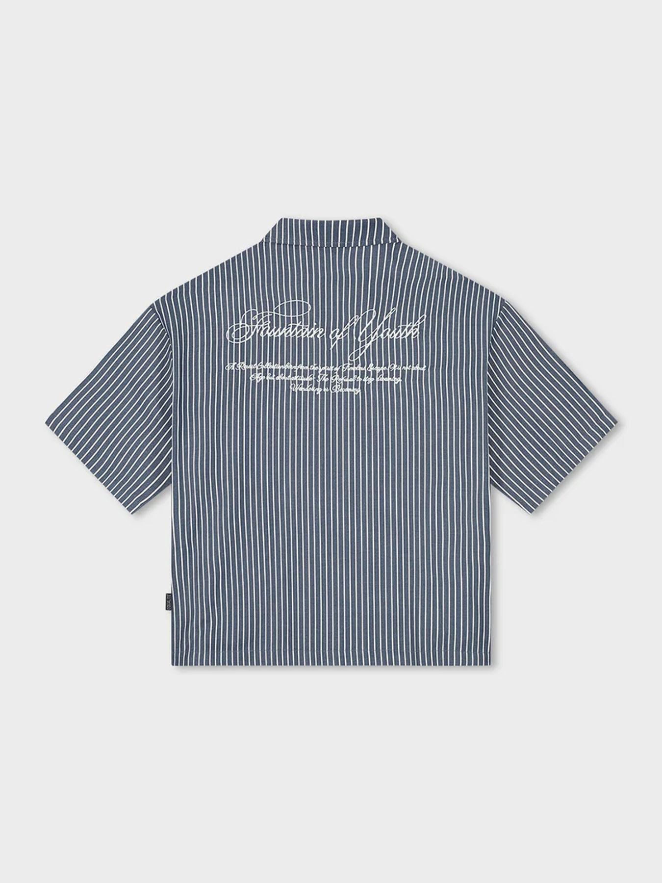 Equalité Sky boxy shirt striped Navy 2900164281049