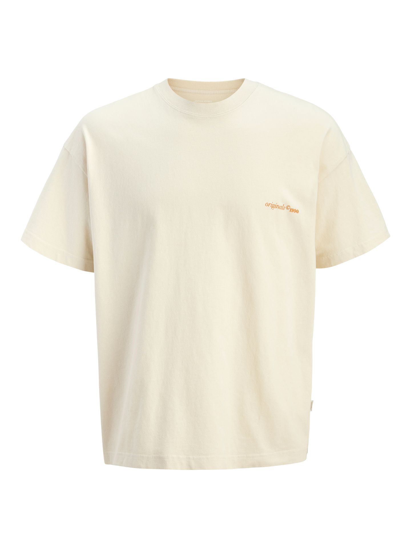 Jack & Jones JORMAINE WASHED BACK TEE SS CN JNR Antique White 2900164286037