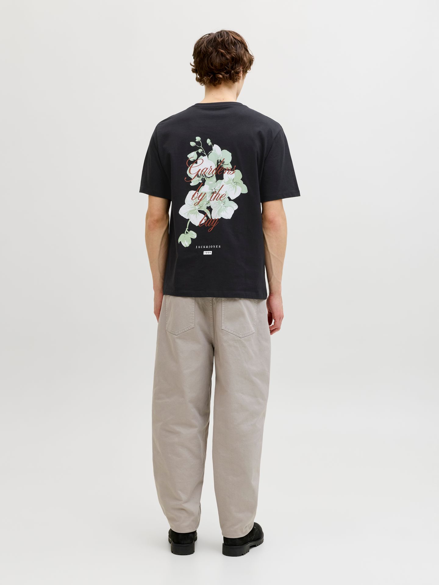 Jack & Jones JJBALI TEE SS CREW NECK Black 2900164299051