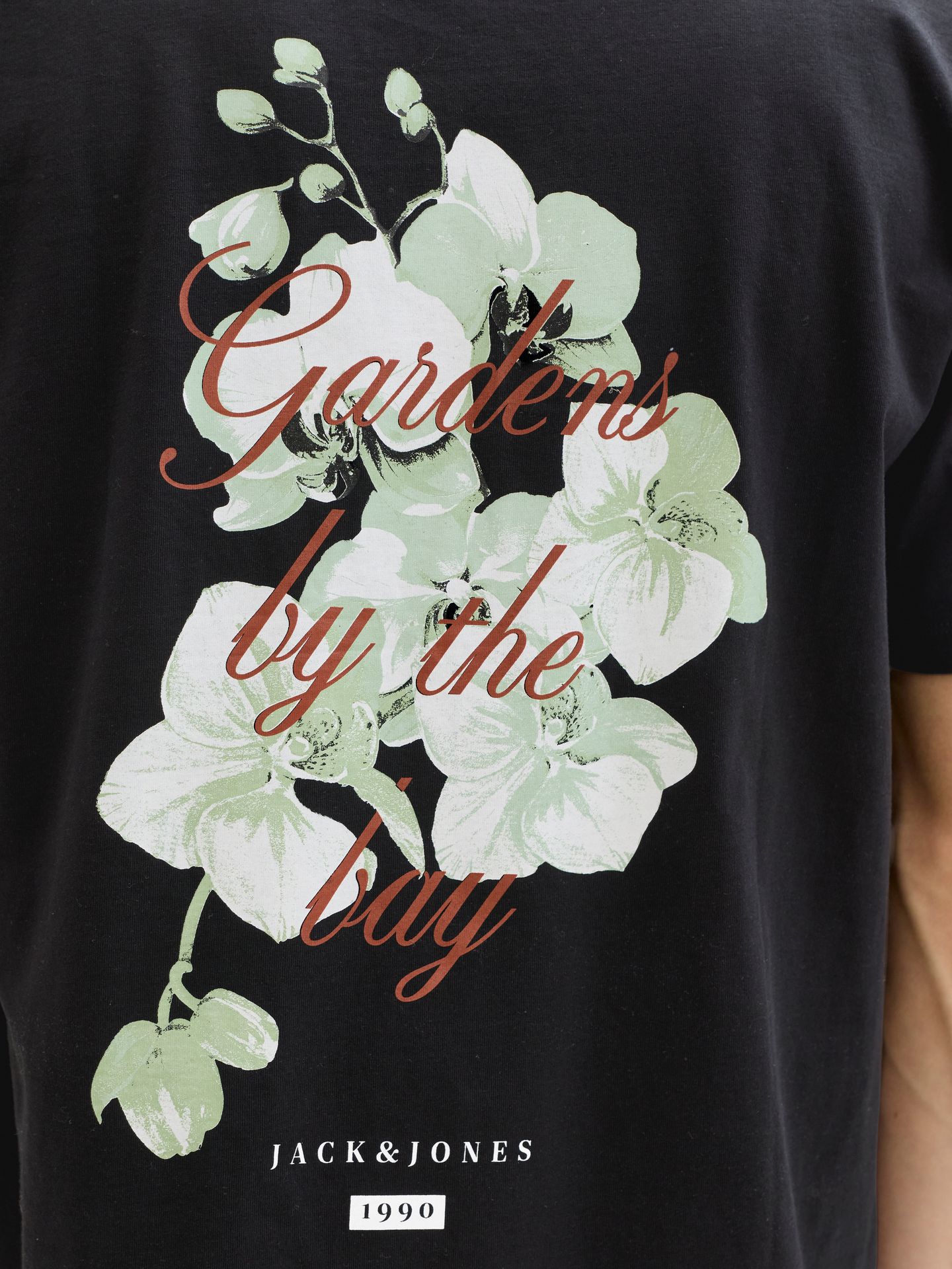 Jack & Jones JJBALI TEE SS CREW NECK Black 2900164299051