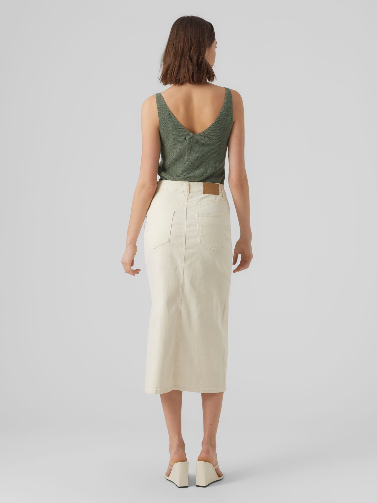 Vero Moda VMNEWLEX SUN SL TOP GA  NOOS Laurel Wreath 2900164317038