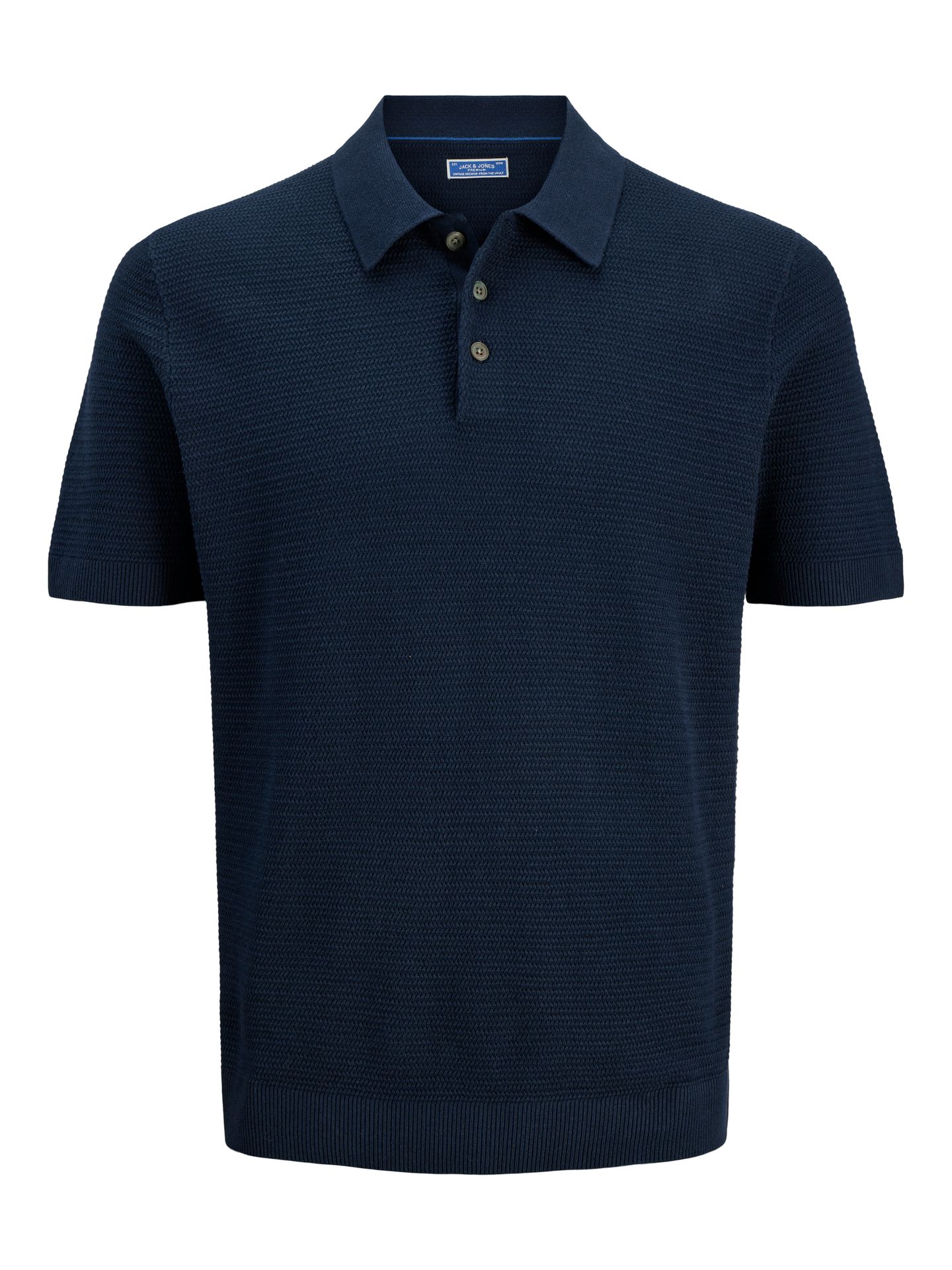 Jack & Jones JPRBLURILEY KNIT POLO SS SN Sky Captain 2900164328041