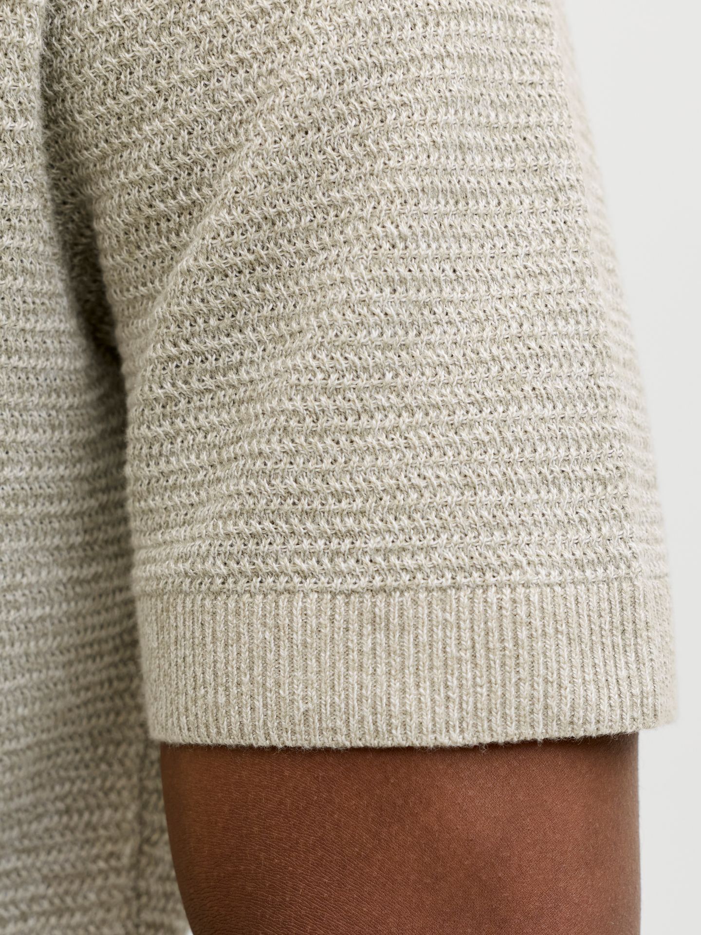 Jack & Jones JPRBLURILEY KNIT POLO SS SN Mermaid/twist 2900164327051