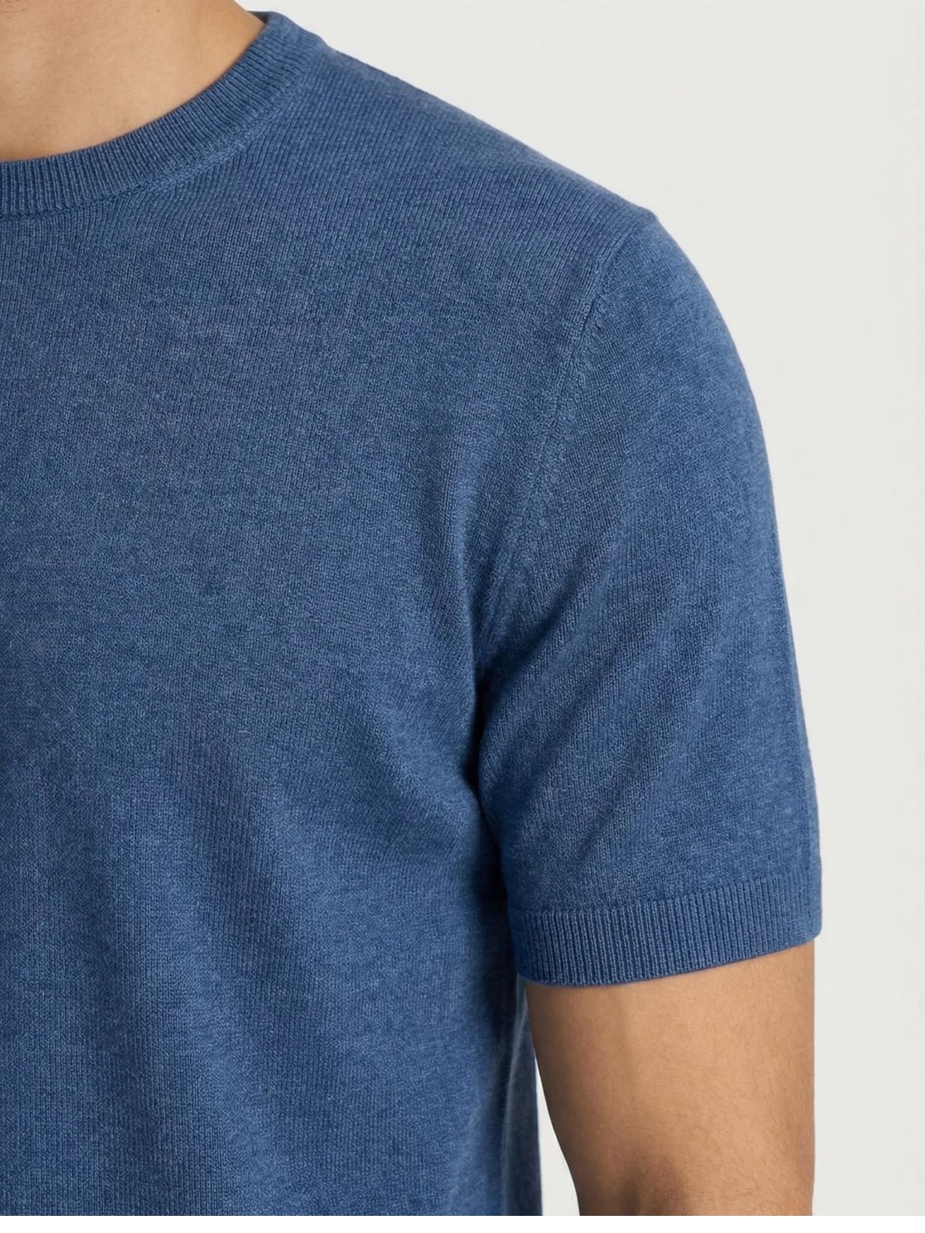 Blue Industry Kbi-M17 T-shirts Denim Blue 2900164331089