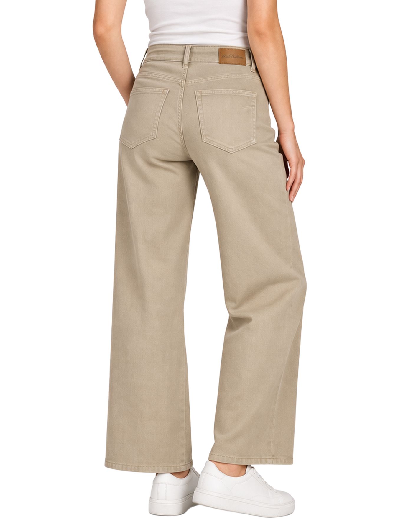 Red Button Claudette Slanted Seams Twill  pebble99 2900165404058