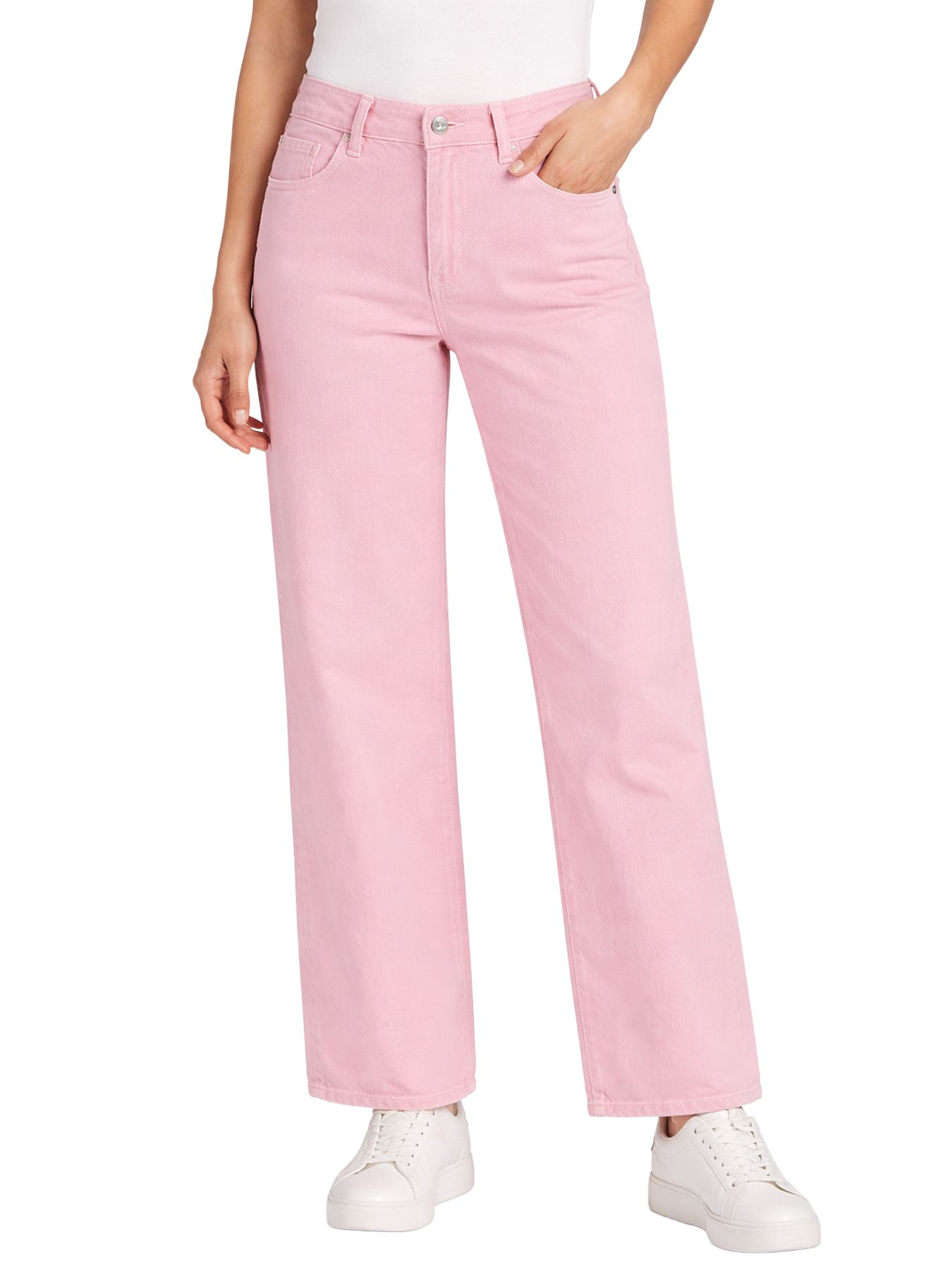 Red Button Claudette Slanted Seams Twill  Satin Rose612 00117310-EKA26007300000143