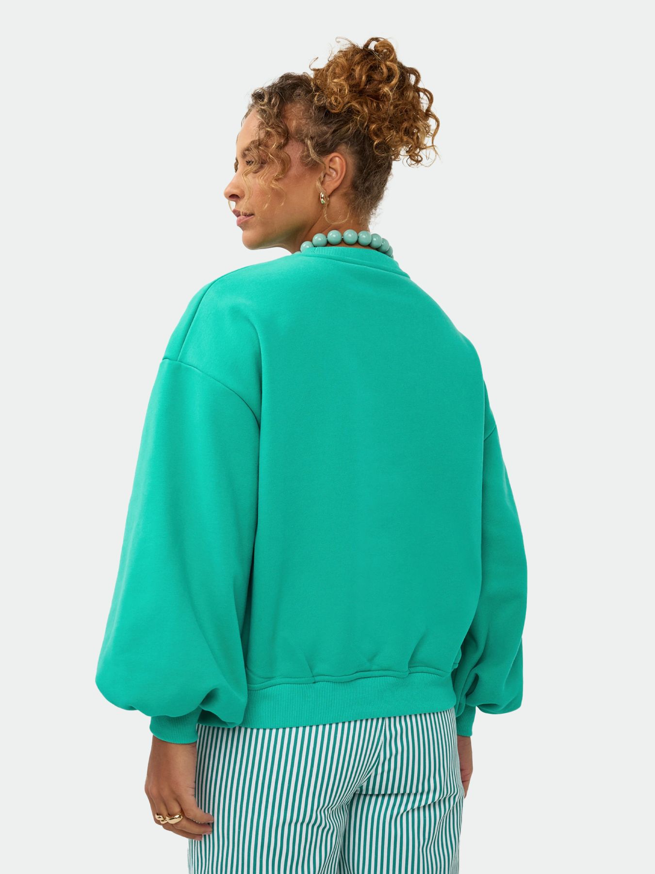 Ydence Sweater Tropical Sea Green 2900164376035