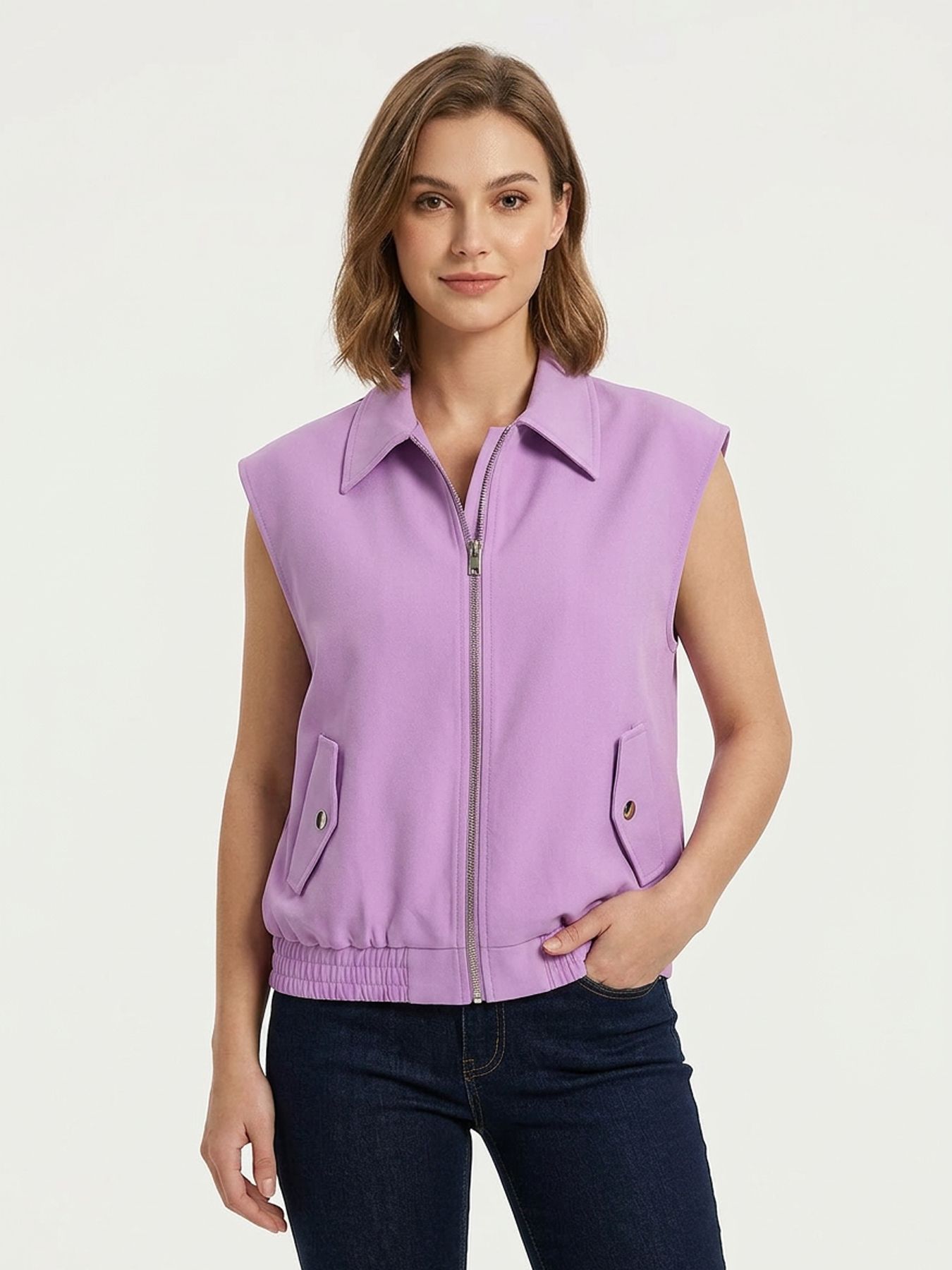 Ydence Gilet Danielle Violet 00117334-145