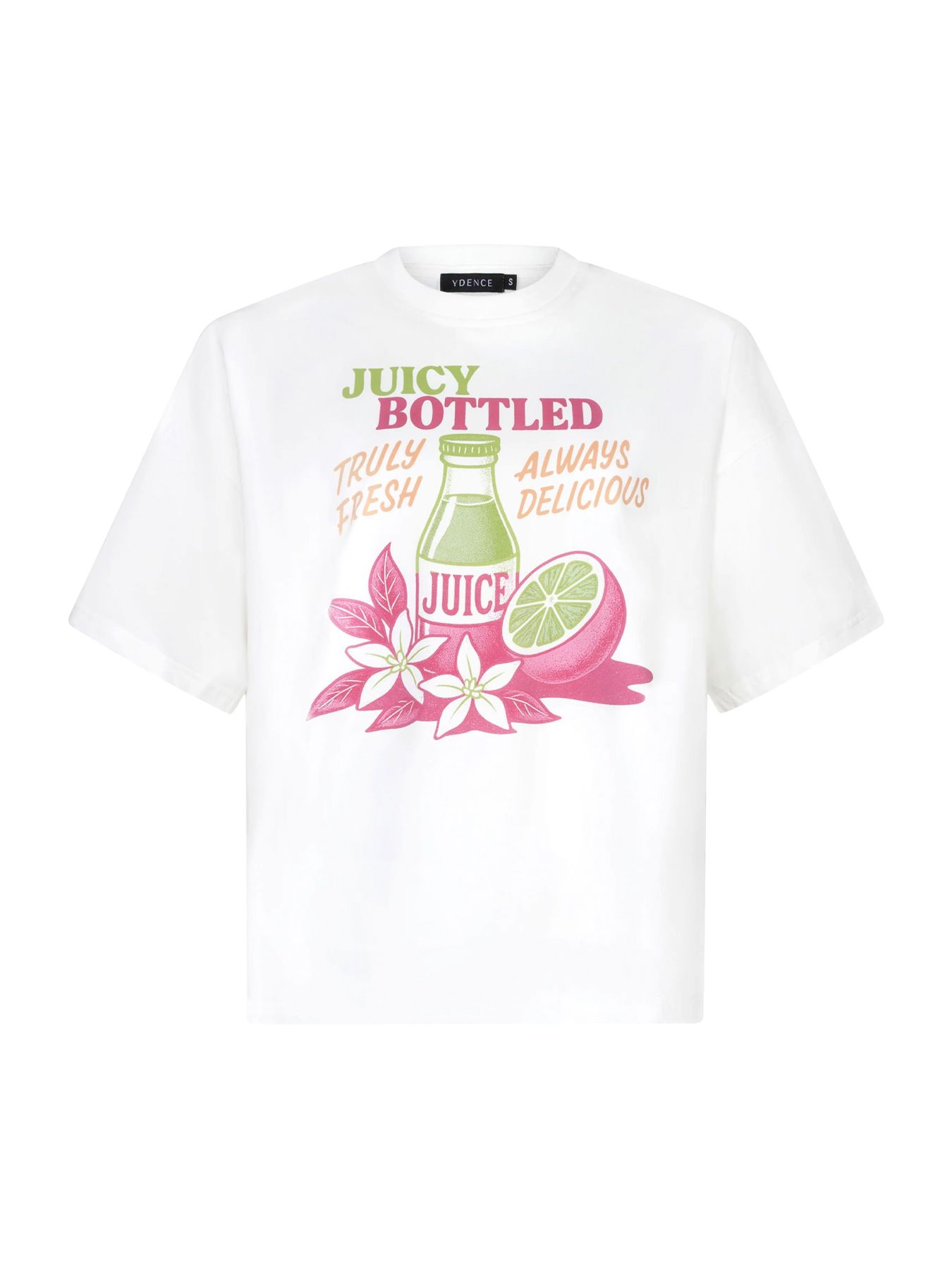 Ydence T-shirt Juicy bottle Berry Pink 2900164382029