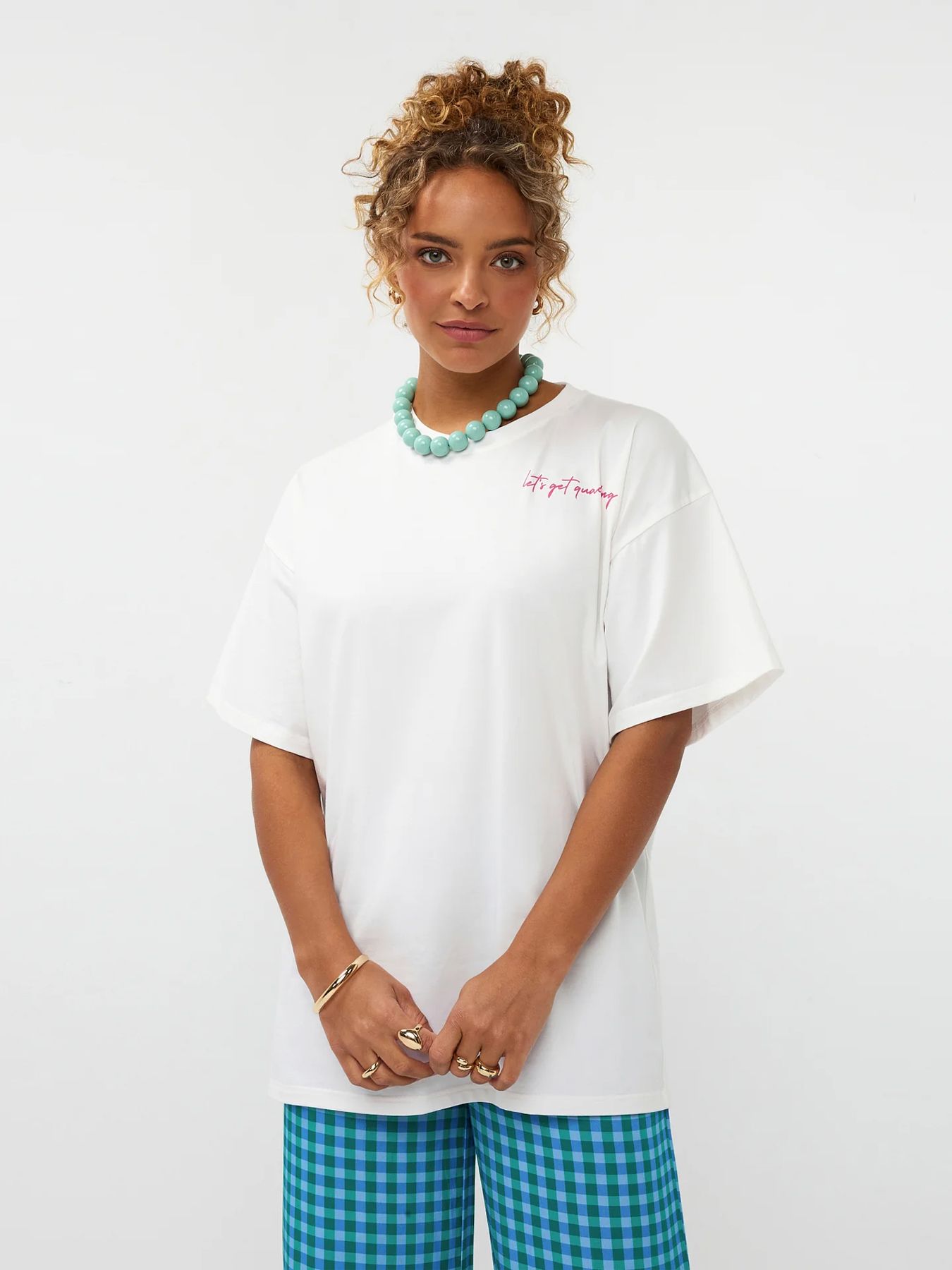 Ydence T-shirts Ducks off white 00117338-W2