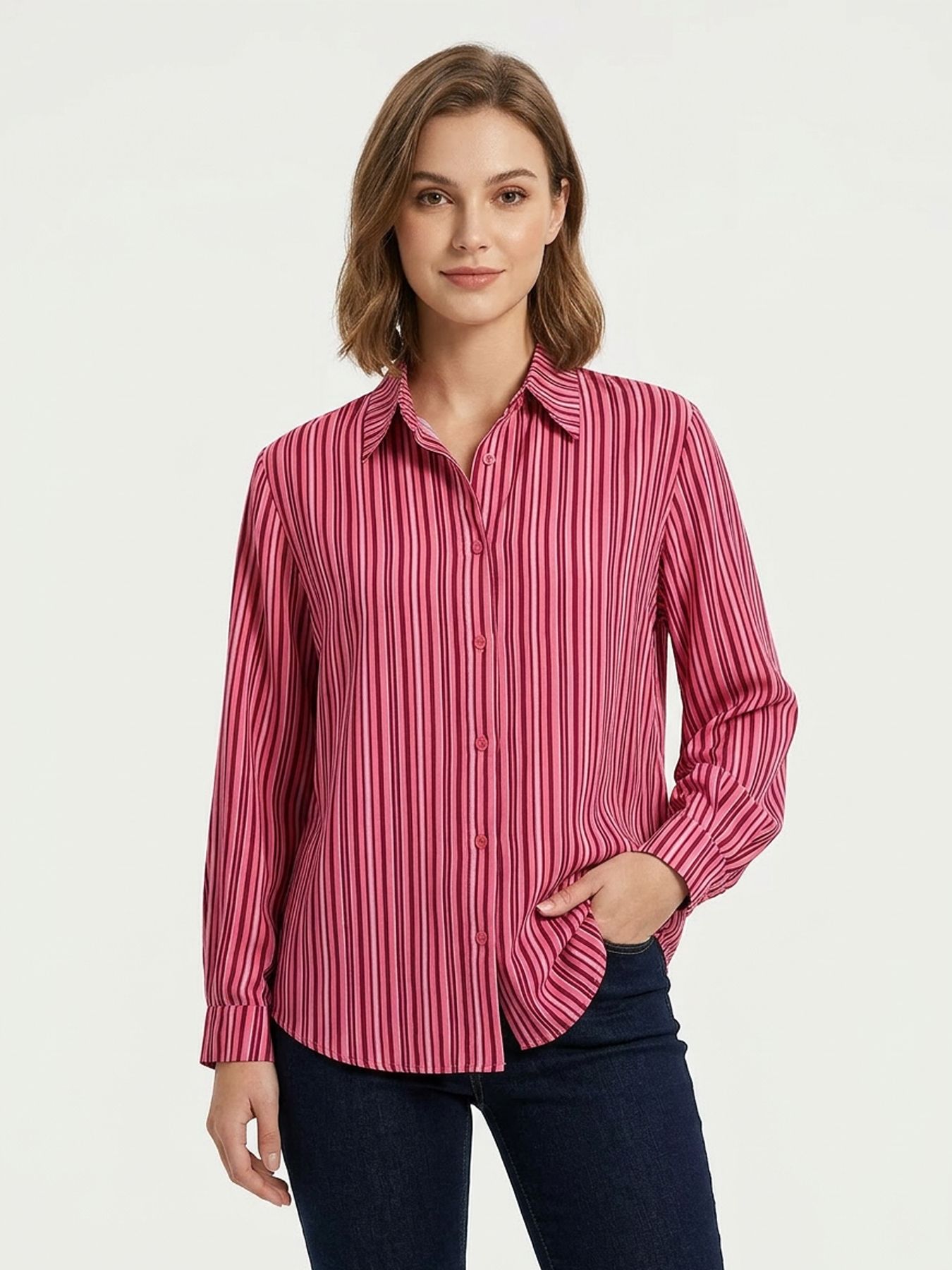 Ydence Blouse Pixie Coral Pink 00117339-COPI