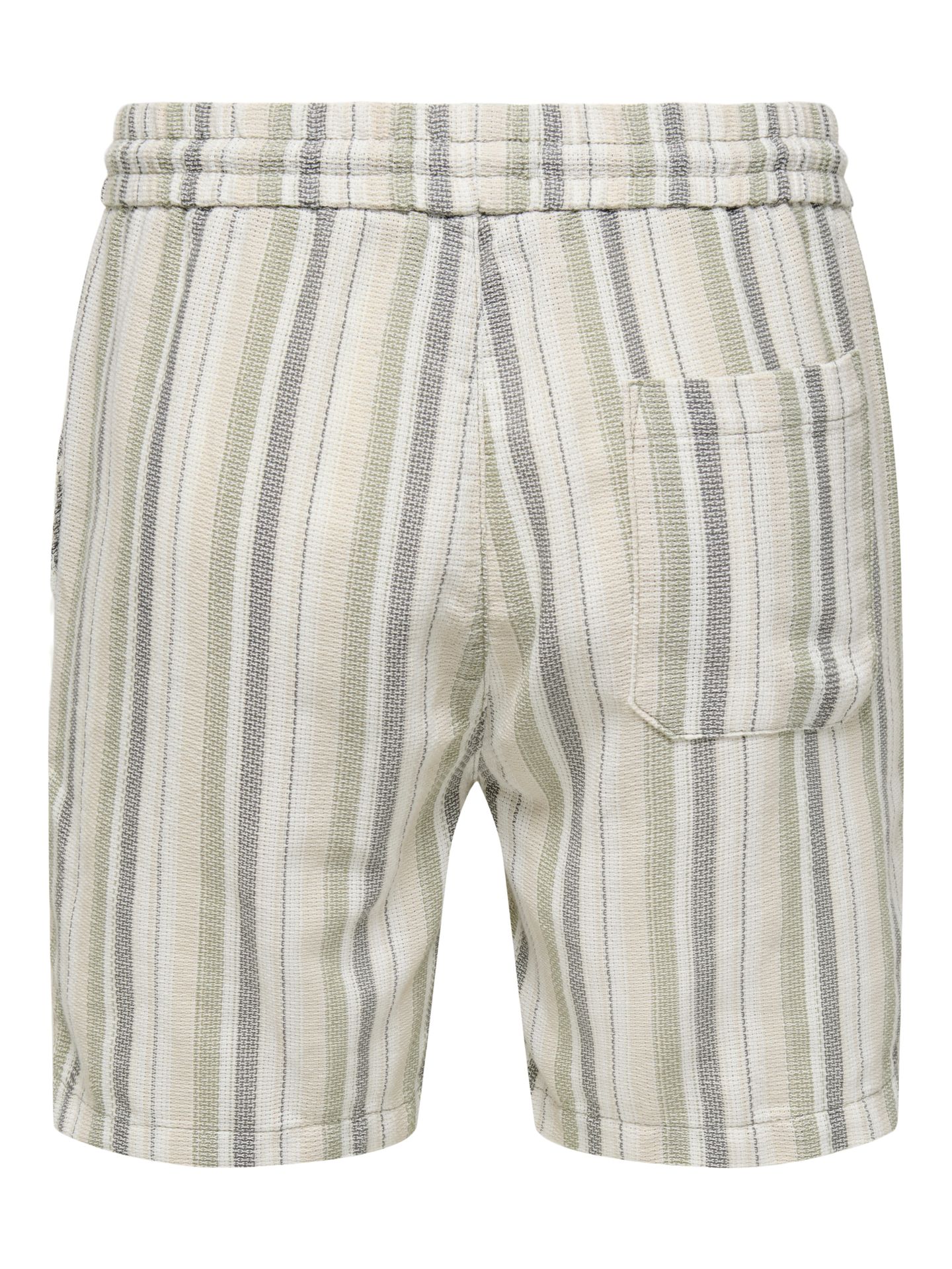 Only & Sons ONSTREV LIFE REG STRU STRIPE SHORTS Seagrass/Multi Stipe 2900164417042