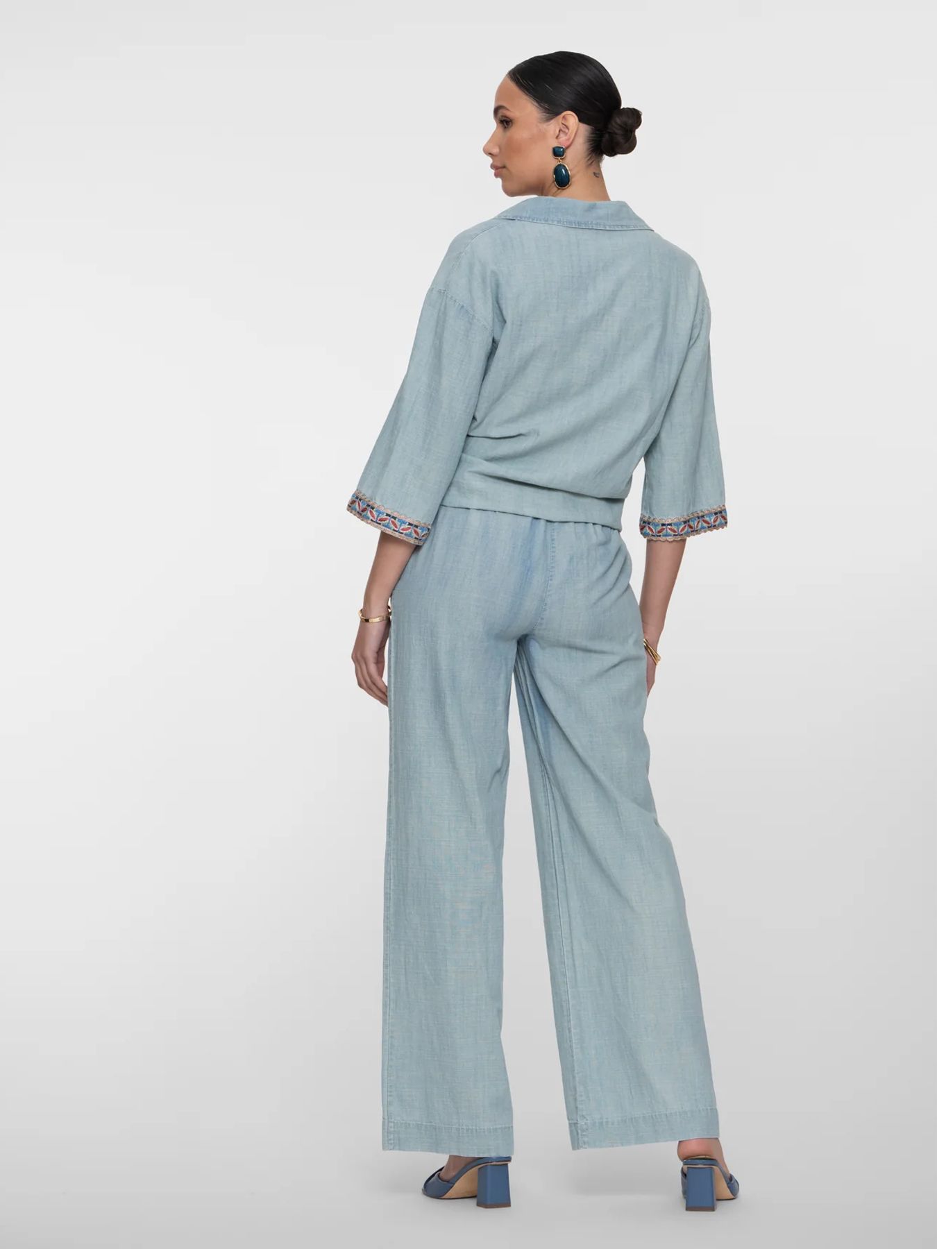 Geisha Pants chambray 635 jeansblue 2900164521046