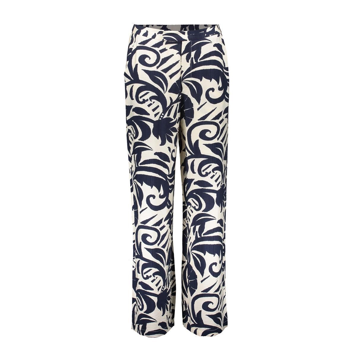 Geisha Pants naive flower 675 navy/off-white 00117418-EKA26013800000094