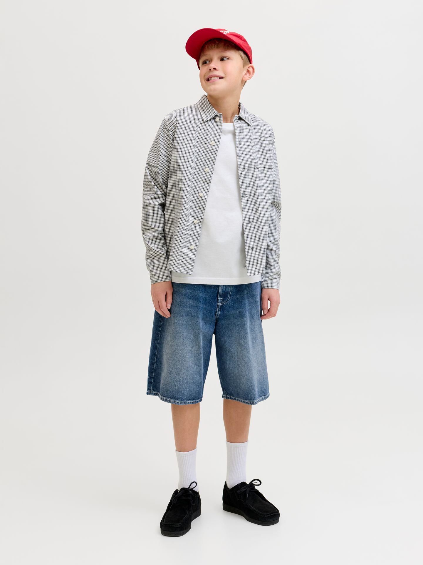 Jack & Jones JORMONTAUK PHOTO BACK TEE SS CN JNR Bright White 2900164785042