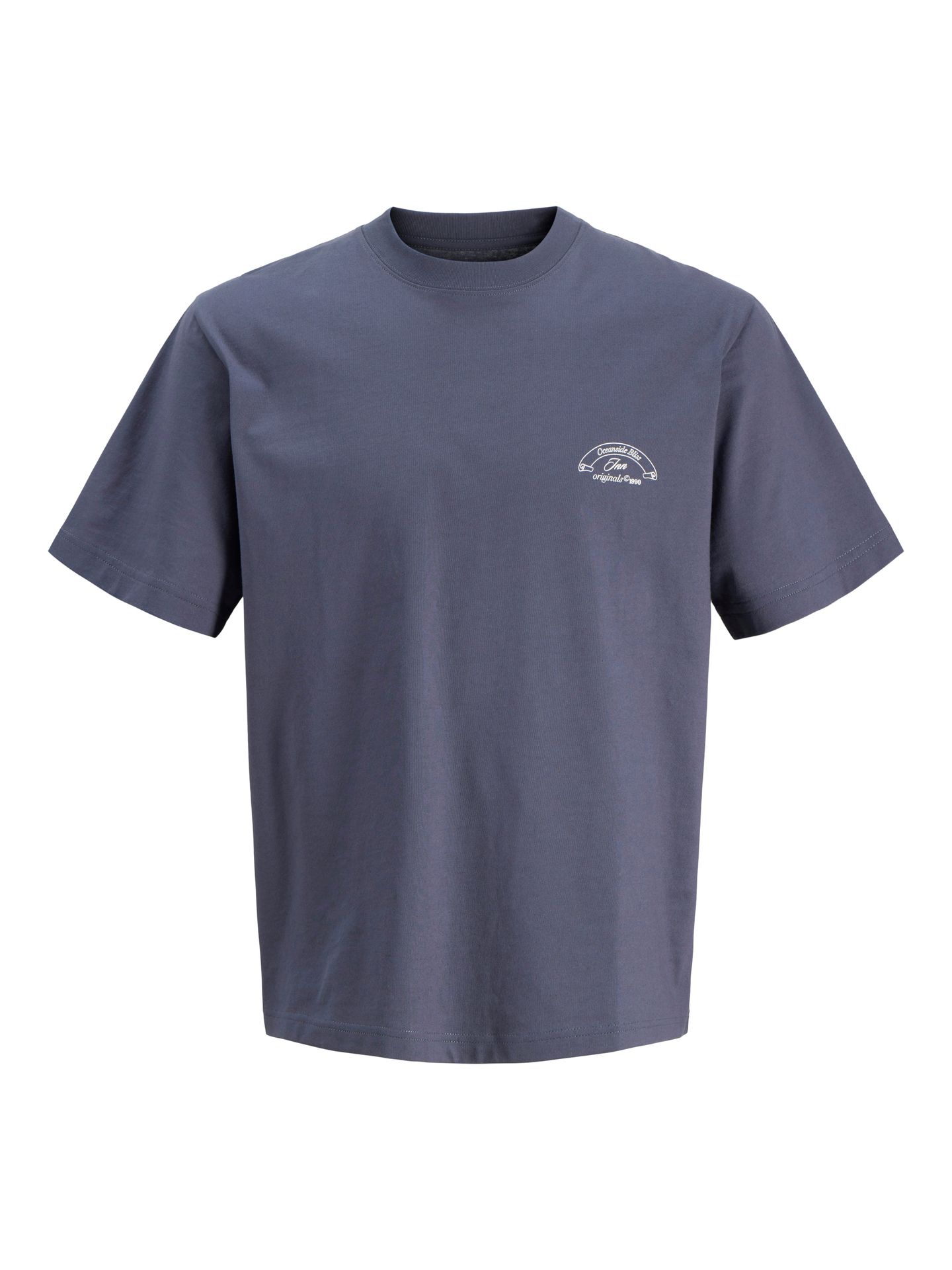 Jack & Jones JORMONTAUK PHOTO BACK TEE SS CN JNR Odyssey Gray 00117537-EKA26011400003361