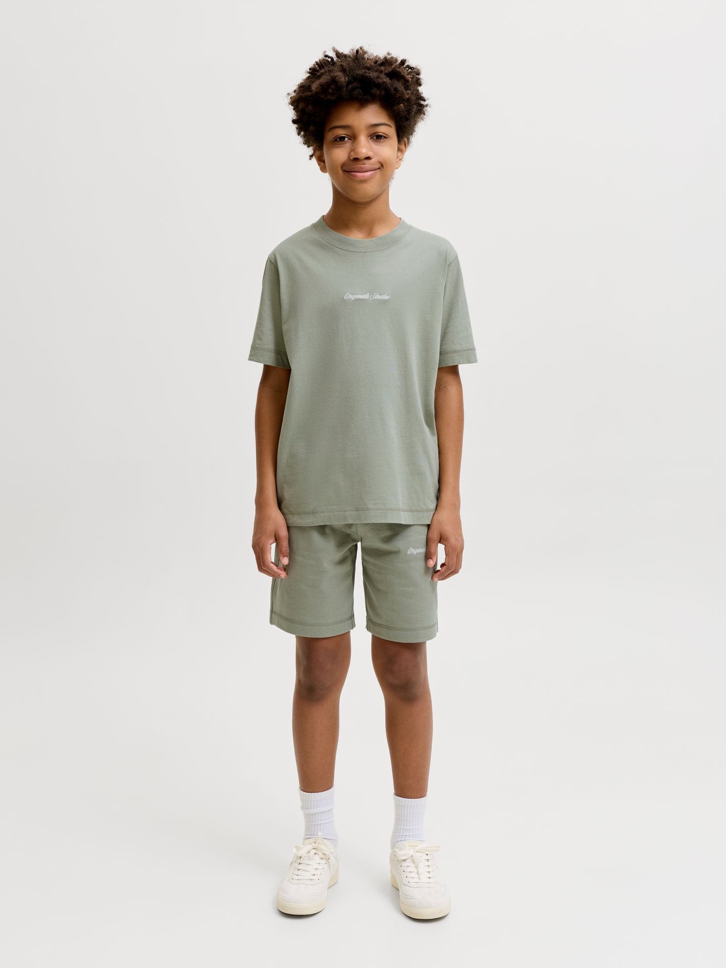 Jack & Jones JPSTKARL NORREBRO SWEAT SHORTS JNR Seagrass 2900165084014