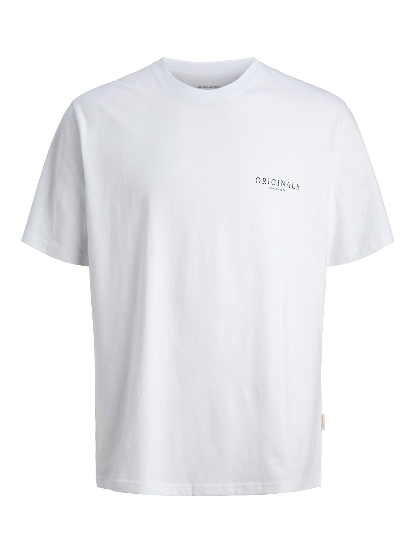Jack & Jones JORMONTAUK AOP BACK TEE SS CN JNR Bright White 00117666-EKA26011400001494