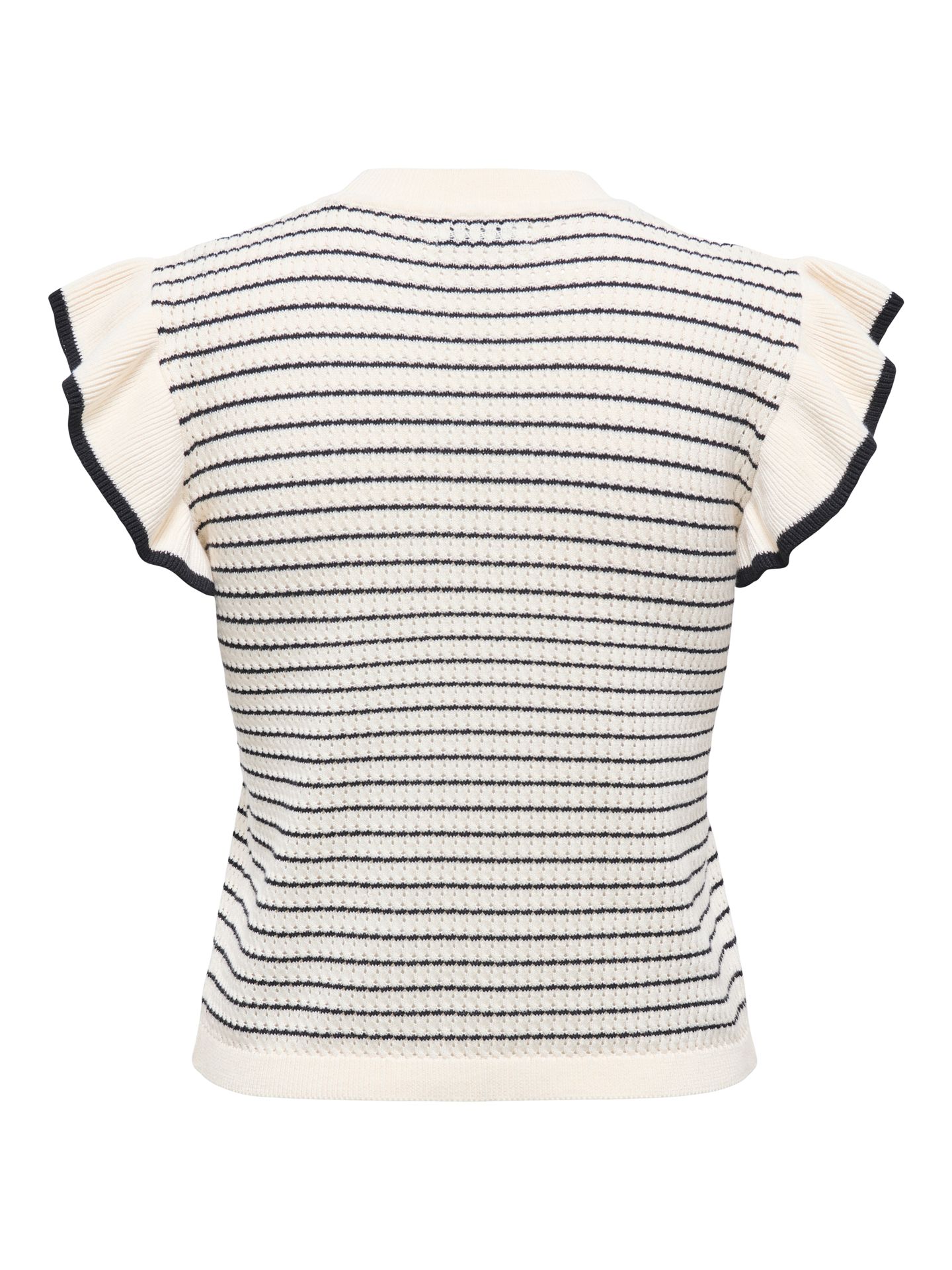 JDY JDYCARICE S/L FRILL PULLOVER KNT NO Cloud Dancer/2024 BRODERIE ANGLAISE 2900165094020