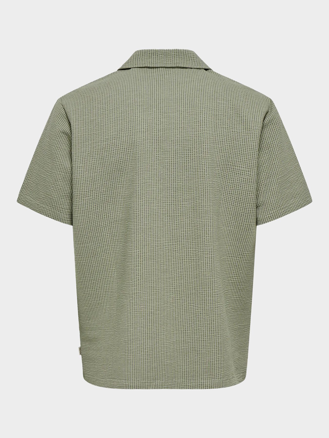 Only & Sons ONSKIAN LIFE SEERSUCKER STRP SS SHI Olive Night/MULTICOLOR BOAT/UMBRELL 2900165101049