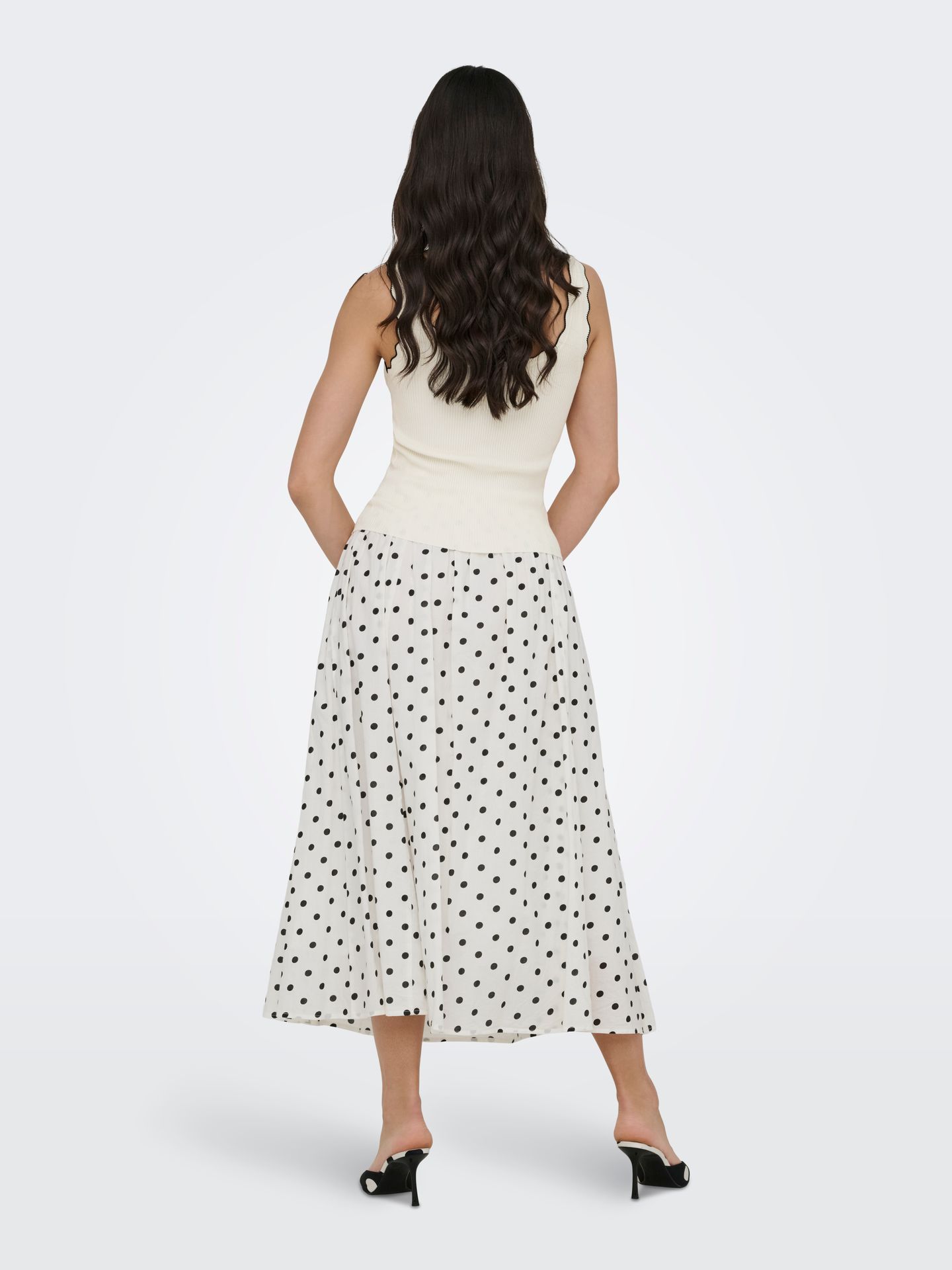 JDY JDYNANNA S/L SCALLOP EDGE TOP KNT N Cloud Dancer/Dubarry 2900165106044