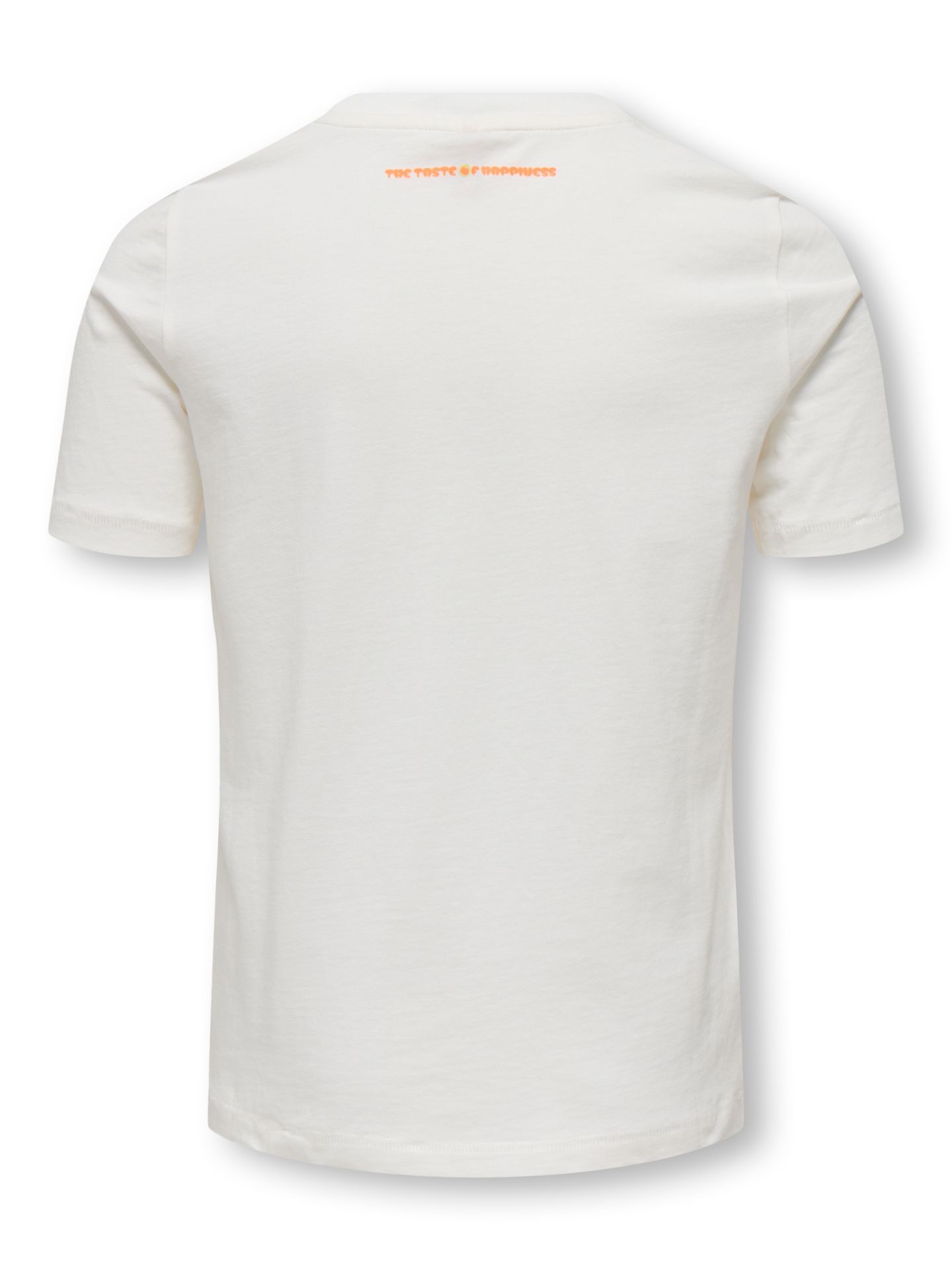 Only KOGBOLETTE LIFE S/S TOP JRS Cloud Dancer/Pomegranate 2900165114032