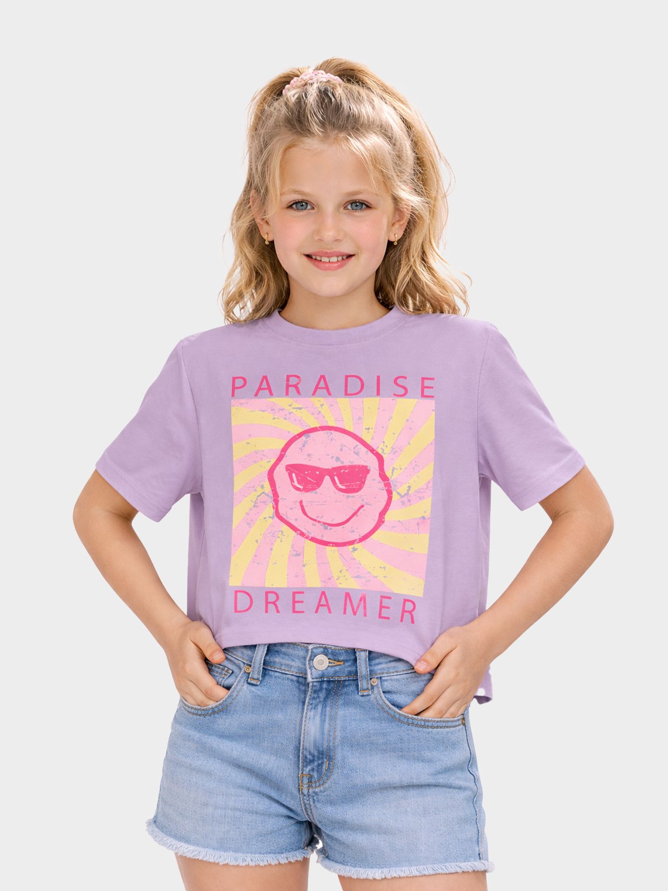 Only KOGCARTY-SUN LIFE S/S TEE OT JRS Orchid Bloom/TRUTH 00117678-EKA26011400000148