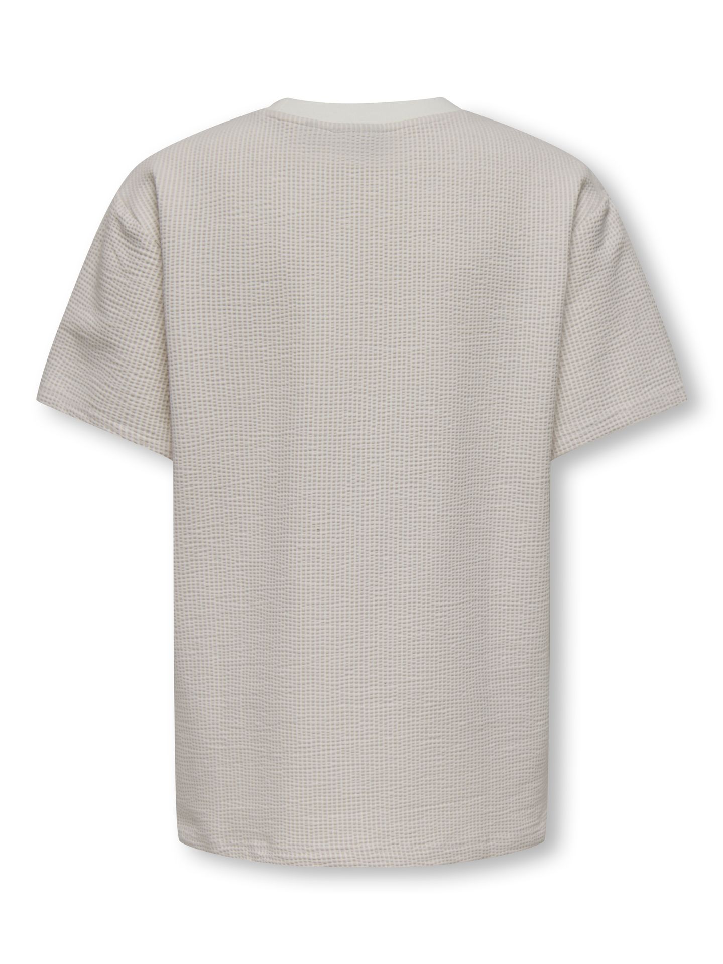 Only & Sons OSJKIAN LIFE RLX SS STRP TEE JRS NO Egret/PUMICE STONE 2900165124017