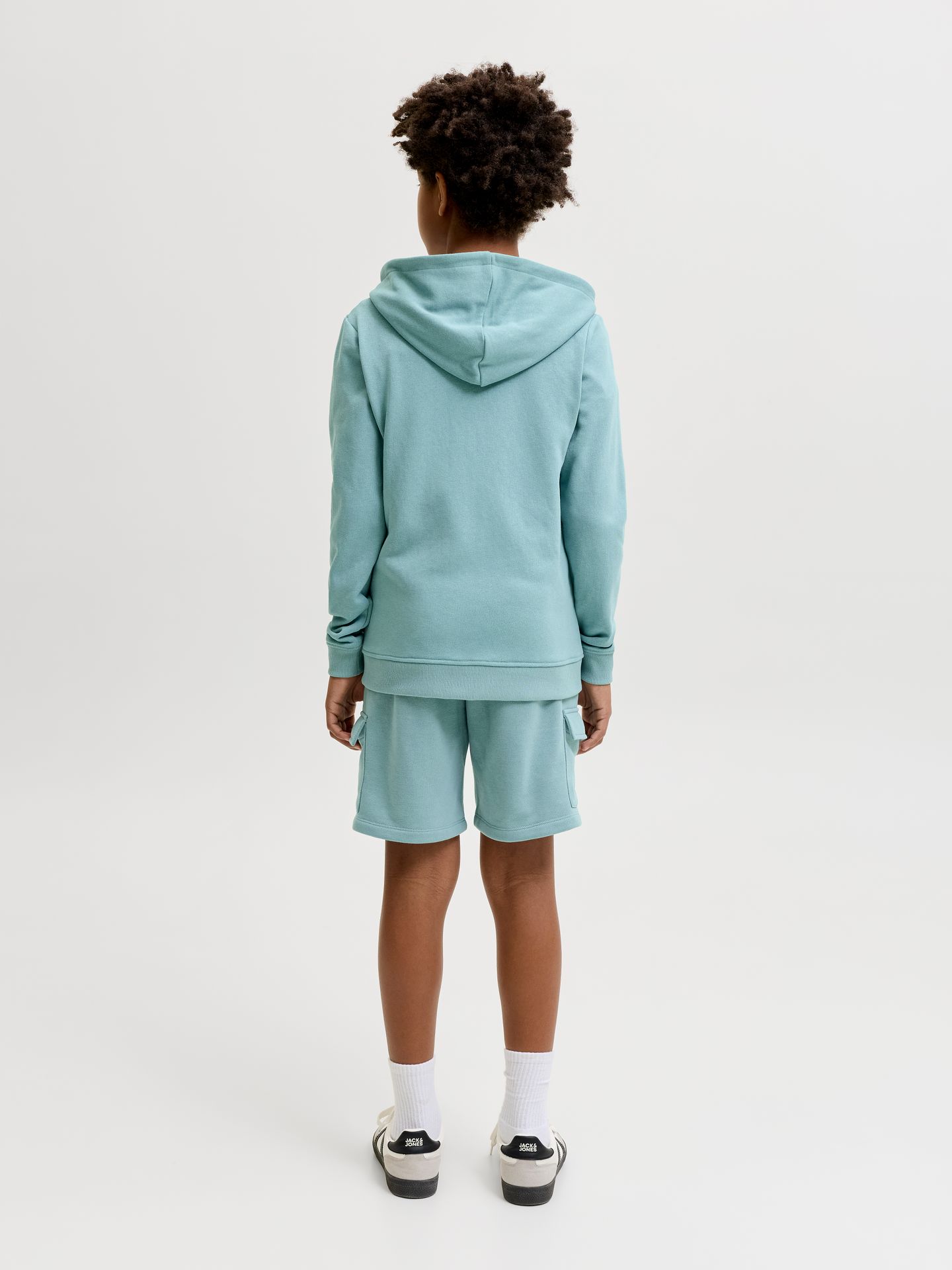 Jack & Jones JPSTBRADLEY SWEAT CARGO SHORTS SN J Mineral Blue 2900165126042