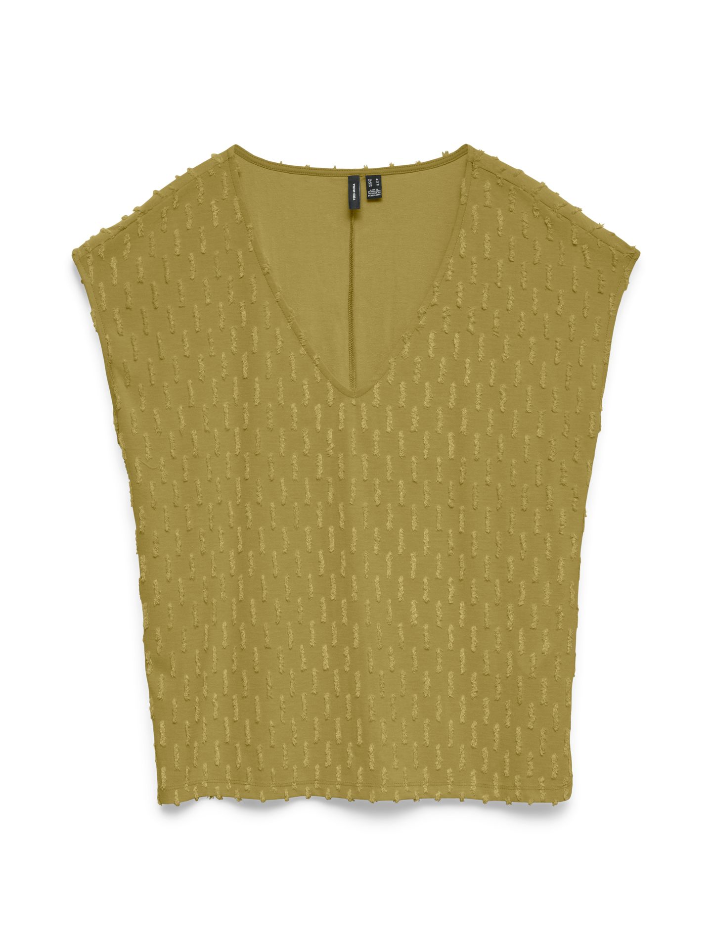 Vero Moda VMVANIA CS V-NECK TOP JRS Willow 00117695-EKA26011400003393