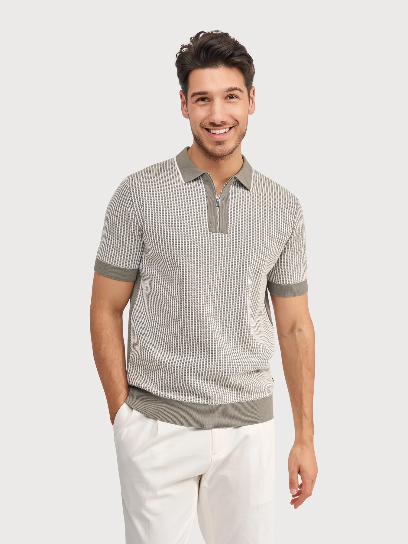 Blue Industry Kbis26-M21 Polo Rock 00117701-7041GREY
