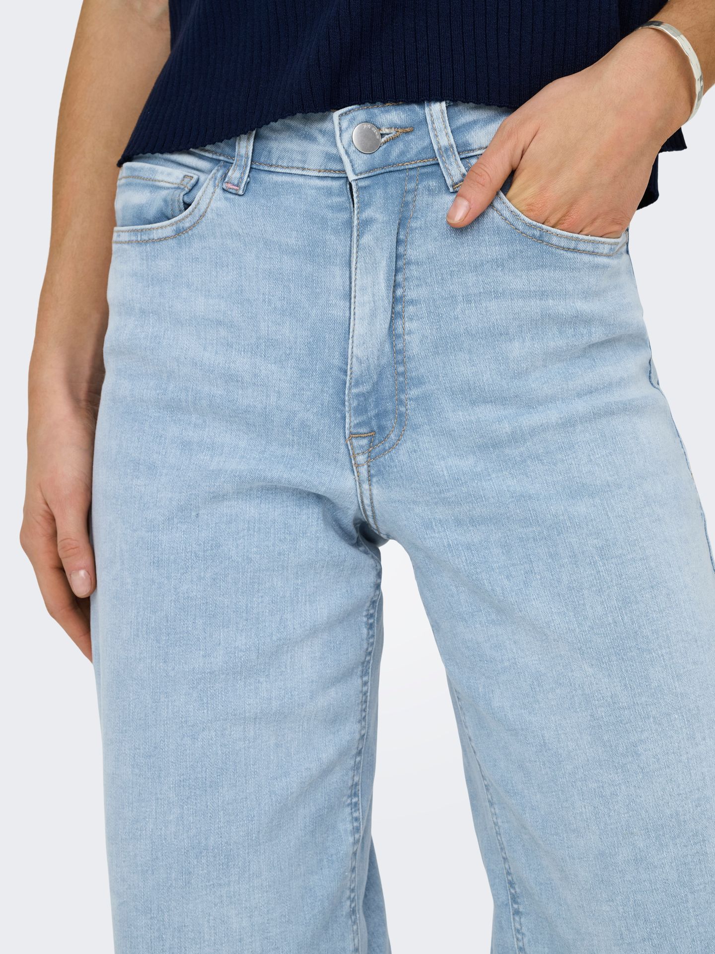 Only JDYFELINA-FINA HW WIDE JNS LBD DNM Light Blue Denim 2900165175040