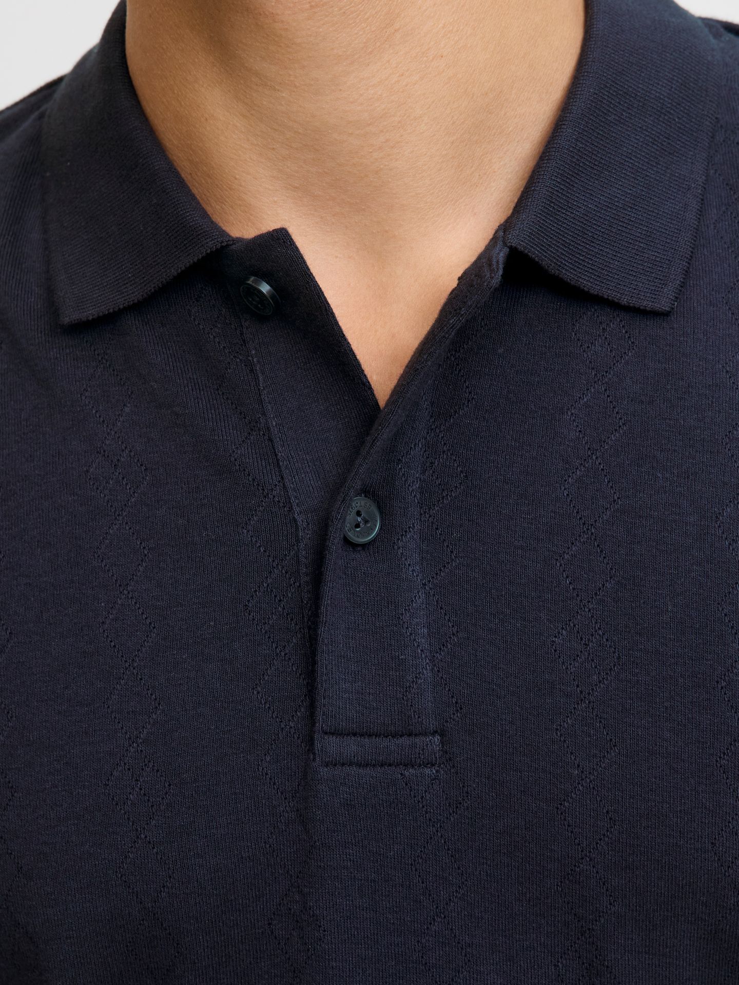 Jack & Jones JPRBLAROMAN SS POLO STYD AW25 Night Sky 2900165178027