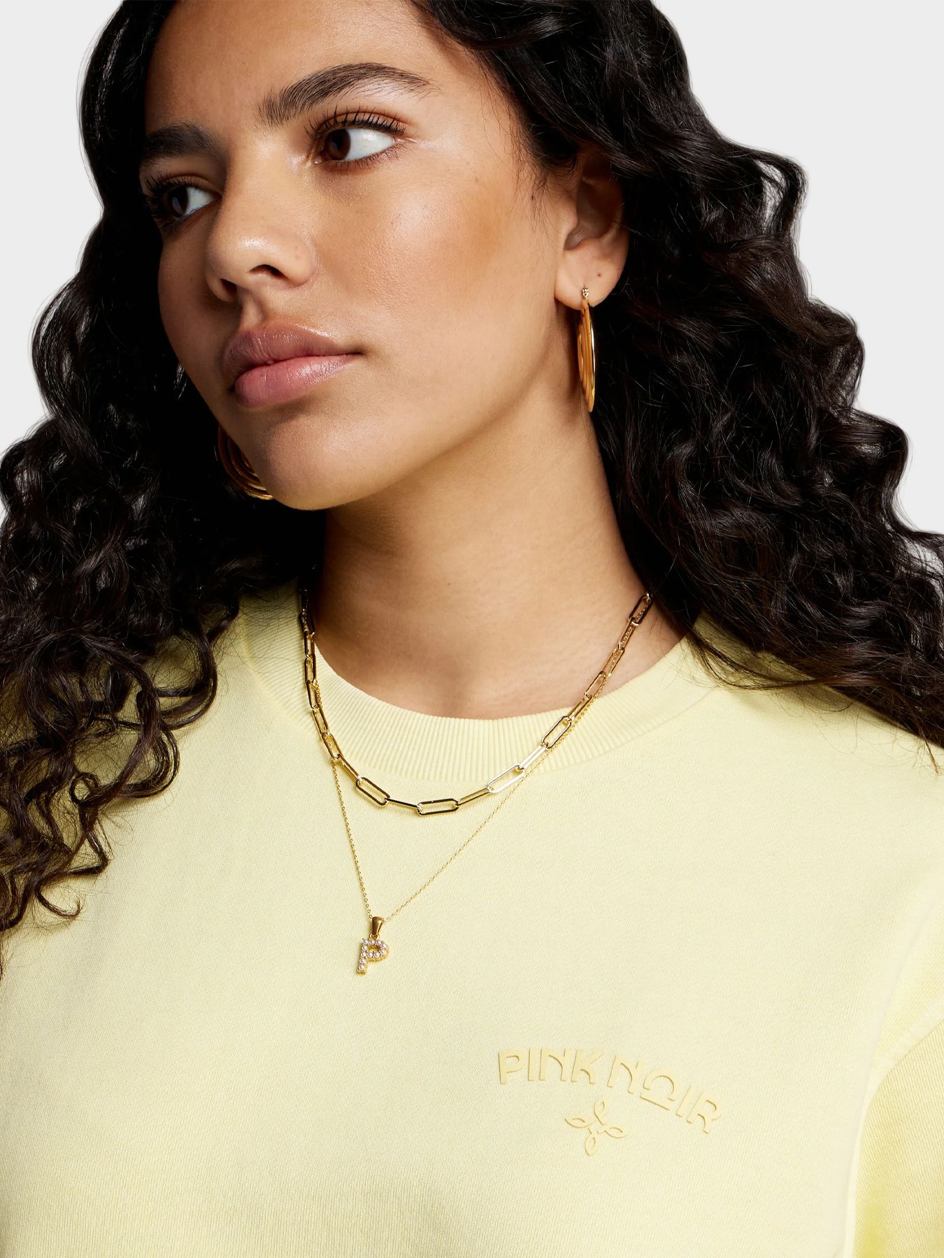 Pink Noir Luna T-shirt Pineapple Slice 2900165199022