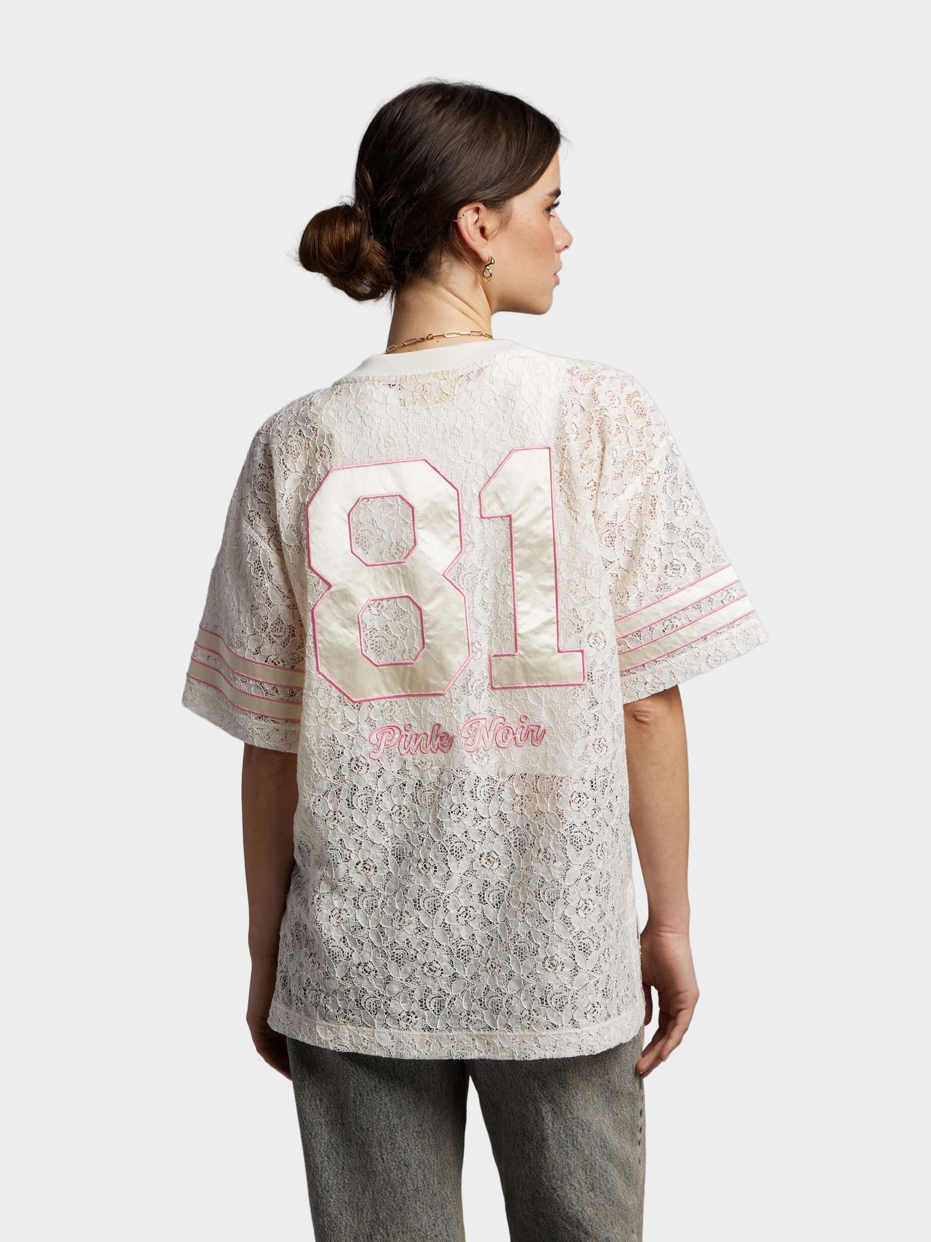 Pink Noir Yoni T-shirt White Swan 2900165200025