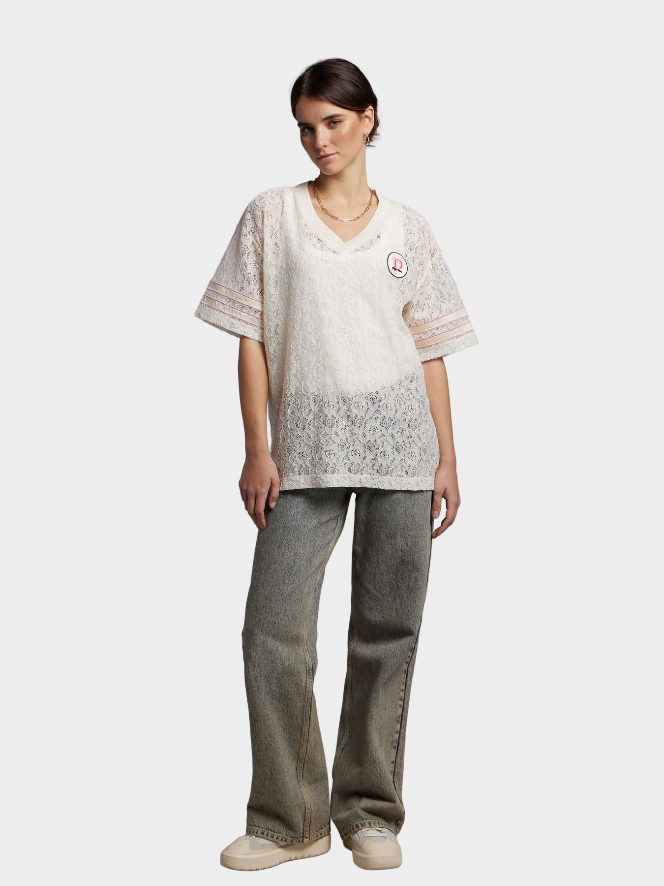 Pink Noir Yoni T-shirt White Swan 2900165200025