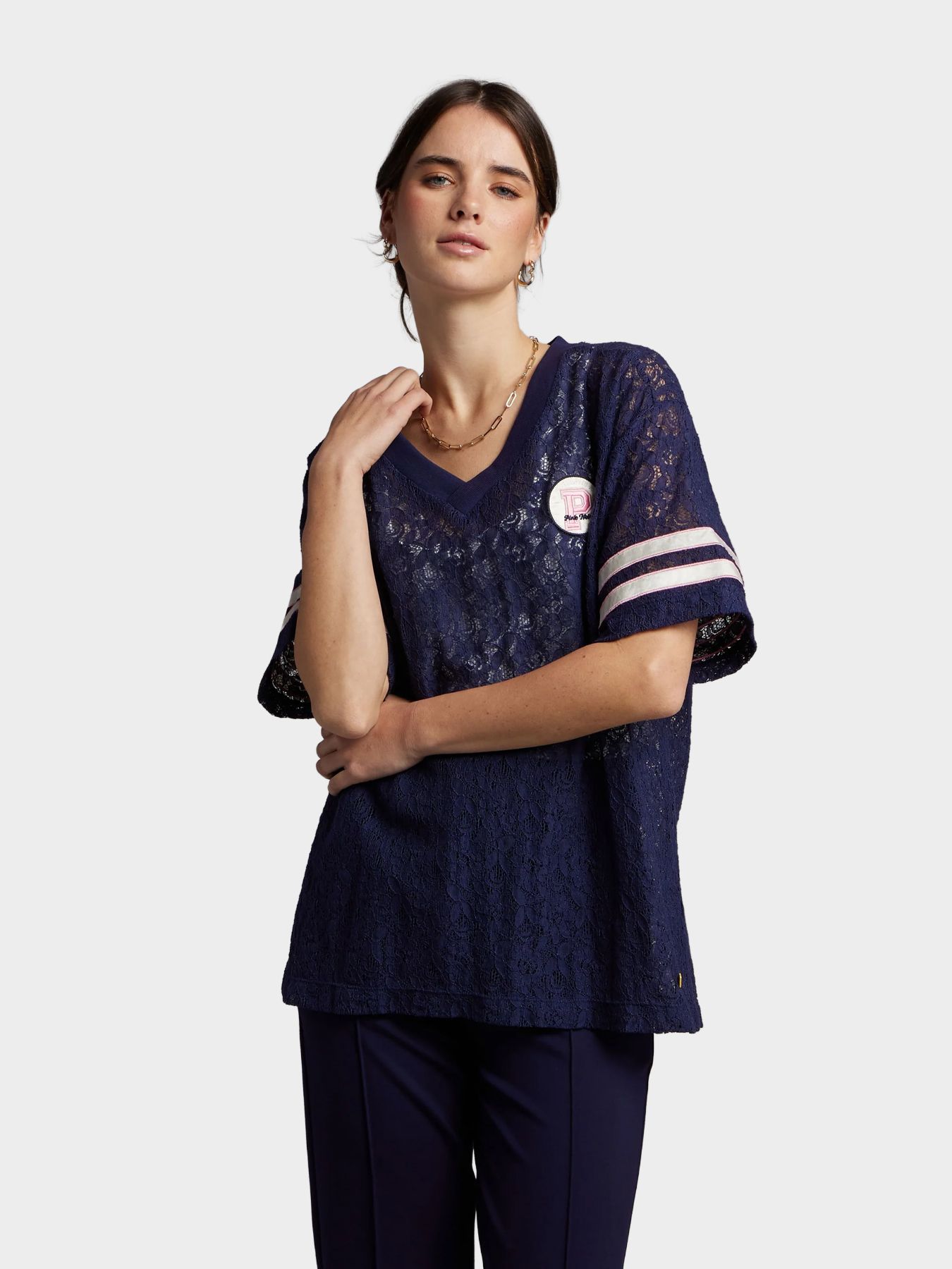 Pink Noir Yoni T-shirt Evening Blue 2900165201039