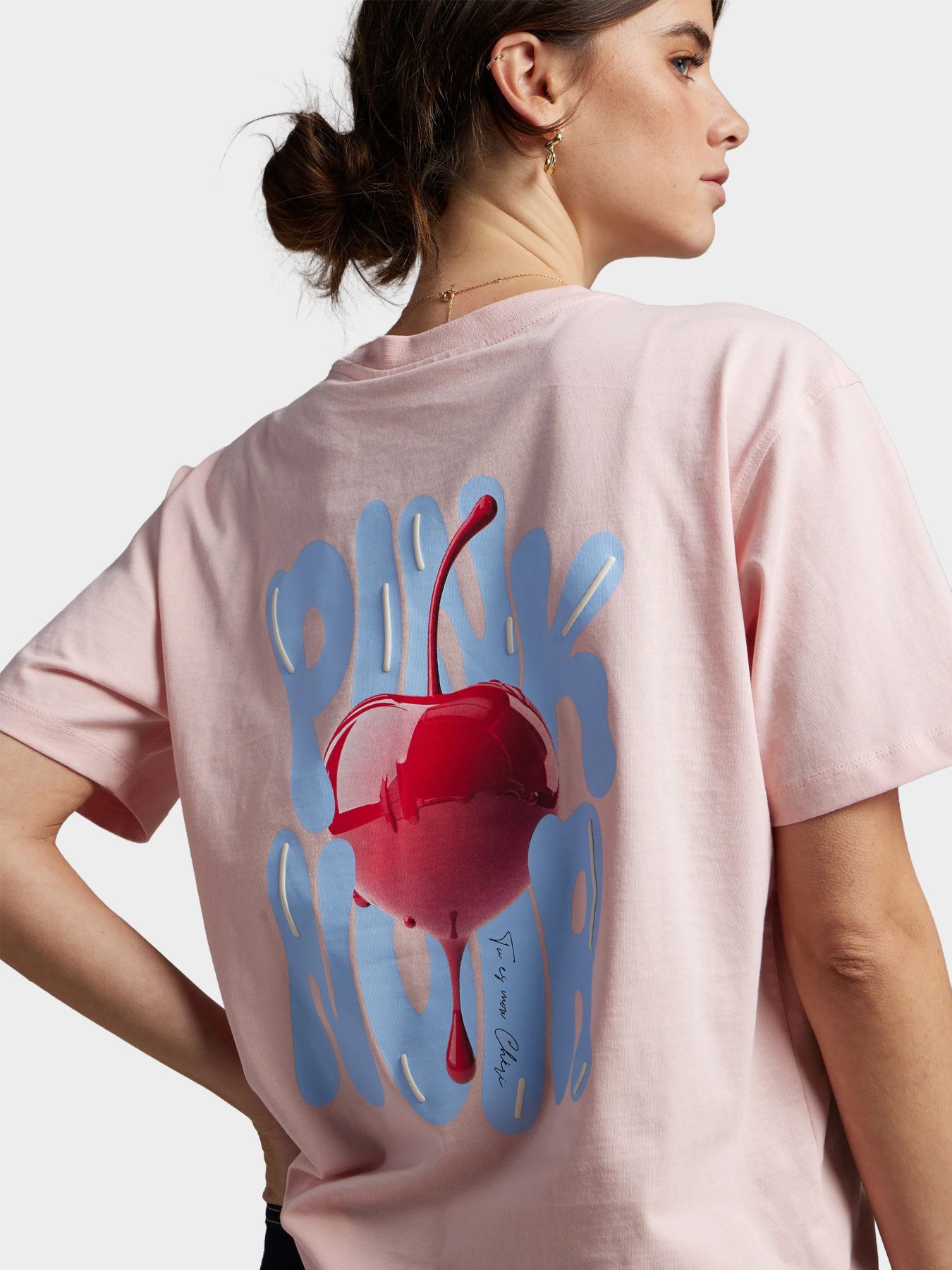 Pink Noir Sweet Cherry t-shirt First Blush 2900165203026