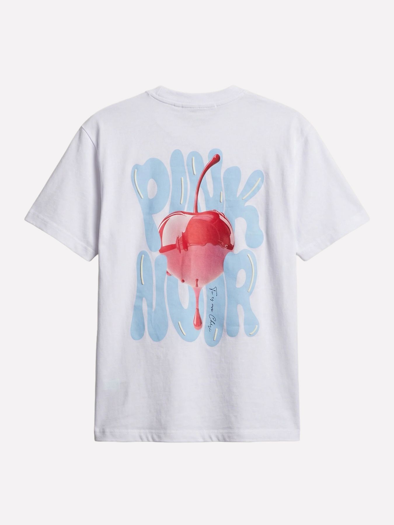 Pink Noir Sweet Cherry t-shirt White 2900165202043