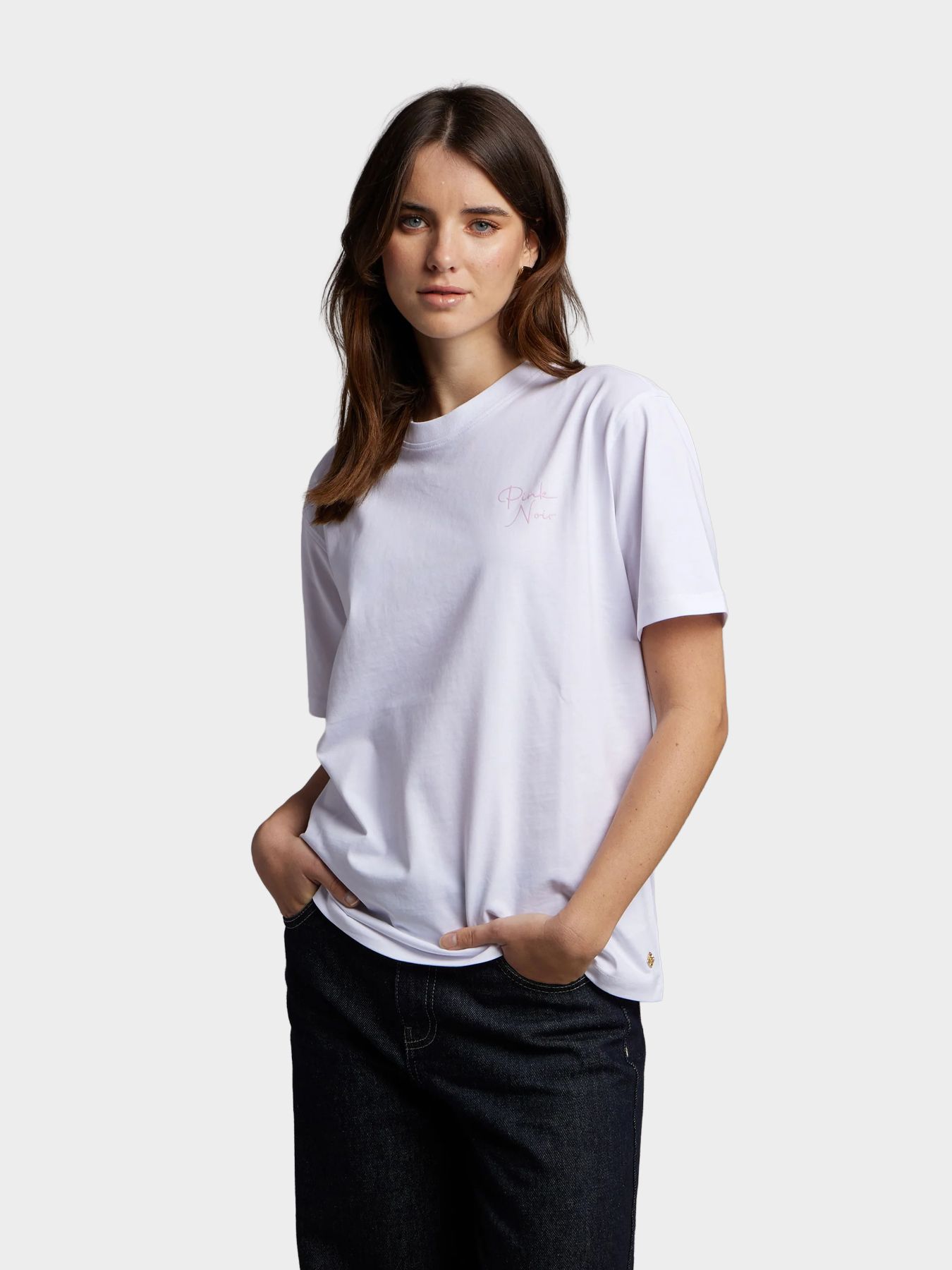 Pink Noir Spicy t-shirt White 2900165204061