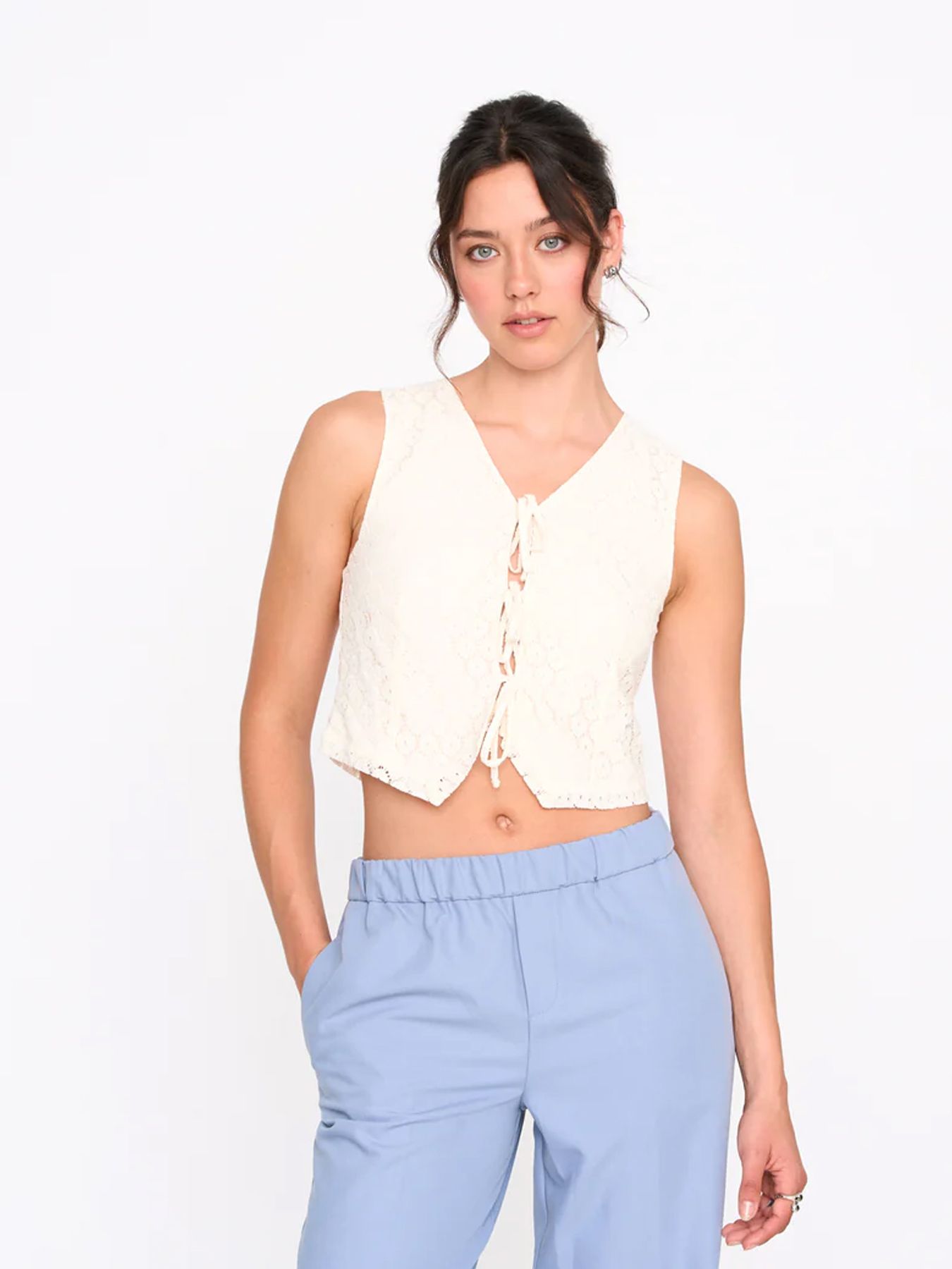 24 Colours Gilet  White 00117728-900