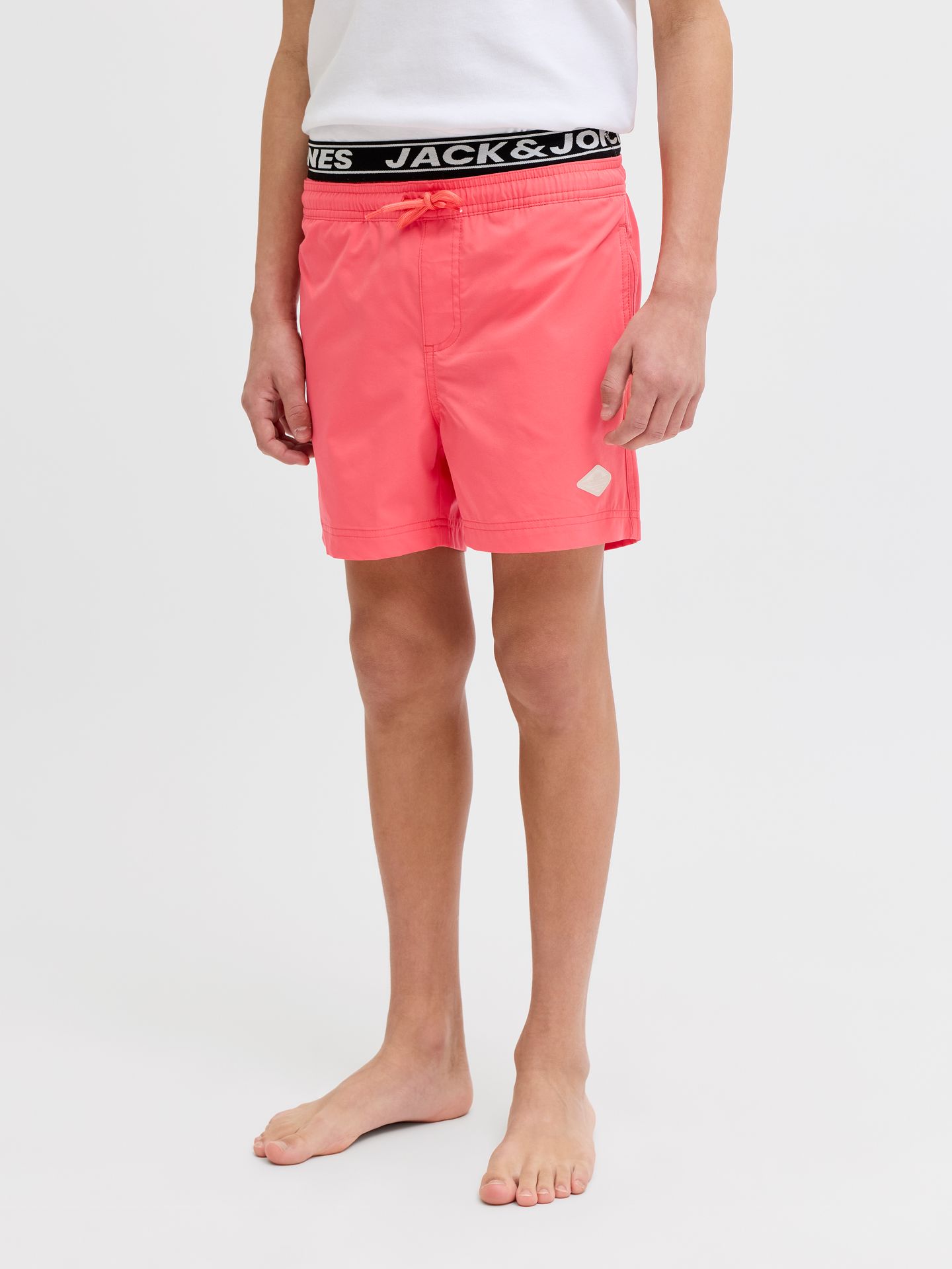 Jack & Jones JPSTMAUI SURF DOUBLE WB SWIMSHORT S Hot Coral 2900165208021
