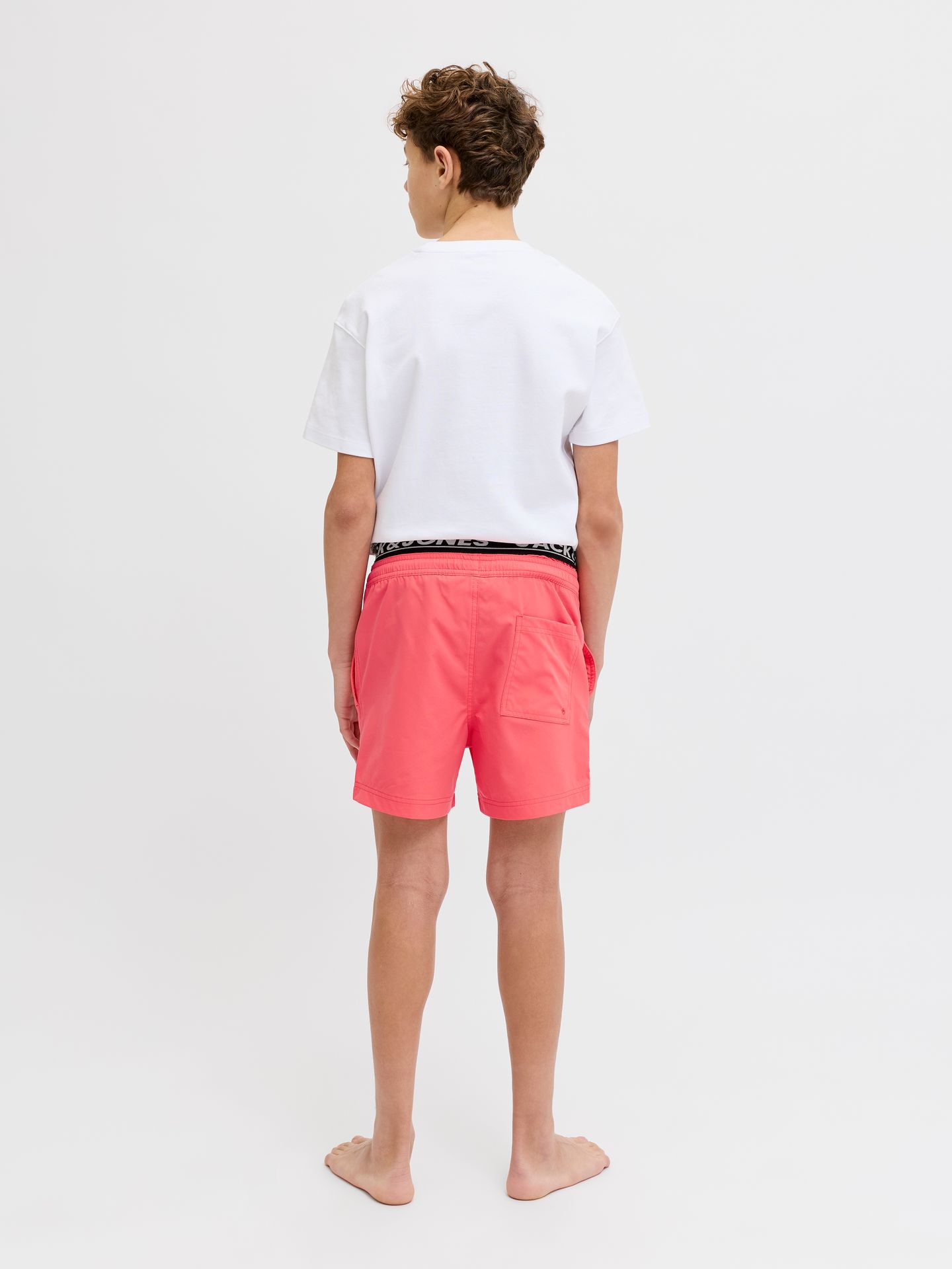 Jack & Jones JPSTMAUI SURF DOUBLE WB SWIMSHORT S Hot Coral 2900165208021