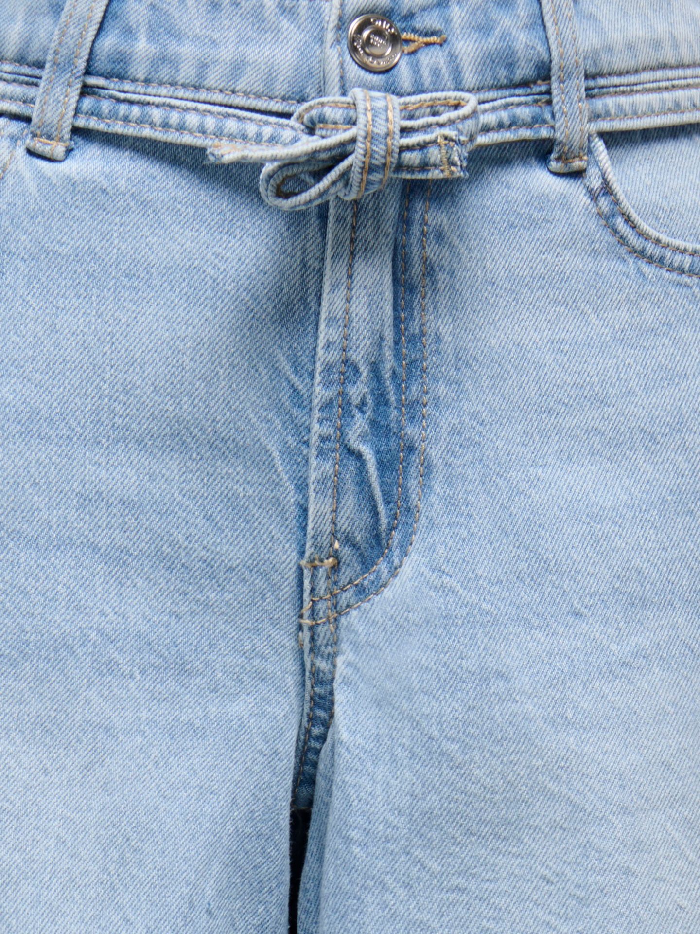 Only KOGGIANNA HW BELT SHORTS PIMBOX DNM Light Blue Denim 2900165222027