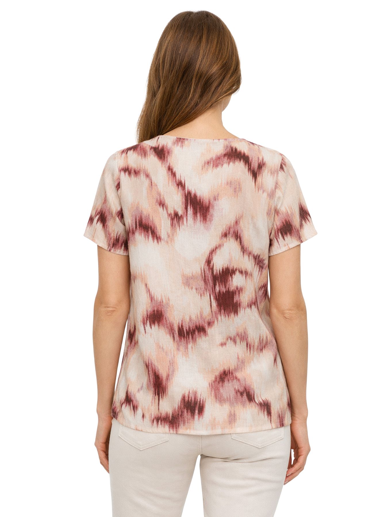 Vero Moda VMKATERINA SS V-NECK TOP WVN BTQ Andorra/KATERINA 2900165235034